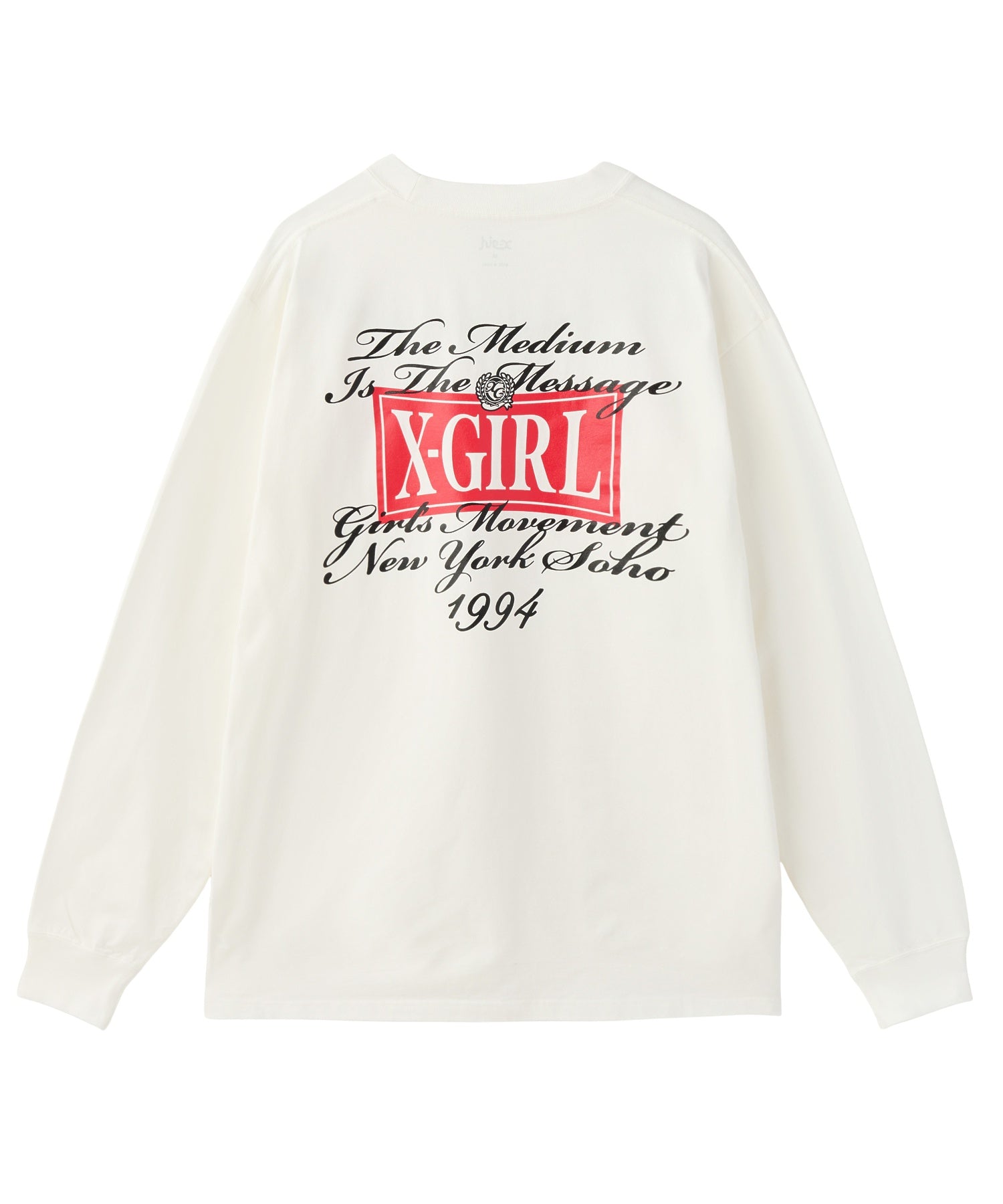 NARROW LOGO L/S TEE