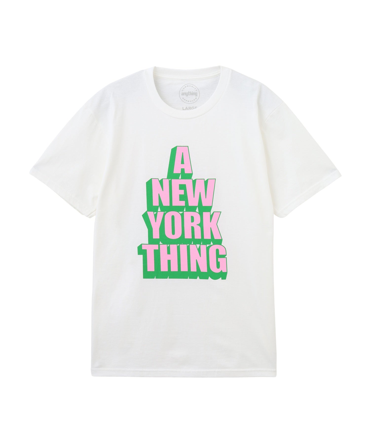 ANYTHING/エニシング/STACKED T-SHIRT/ANY-60