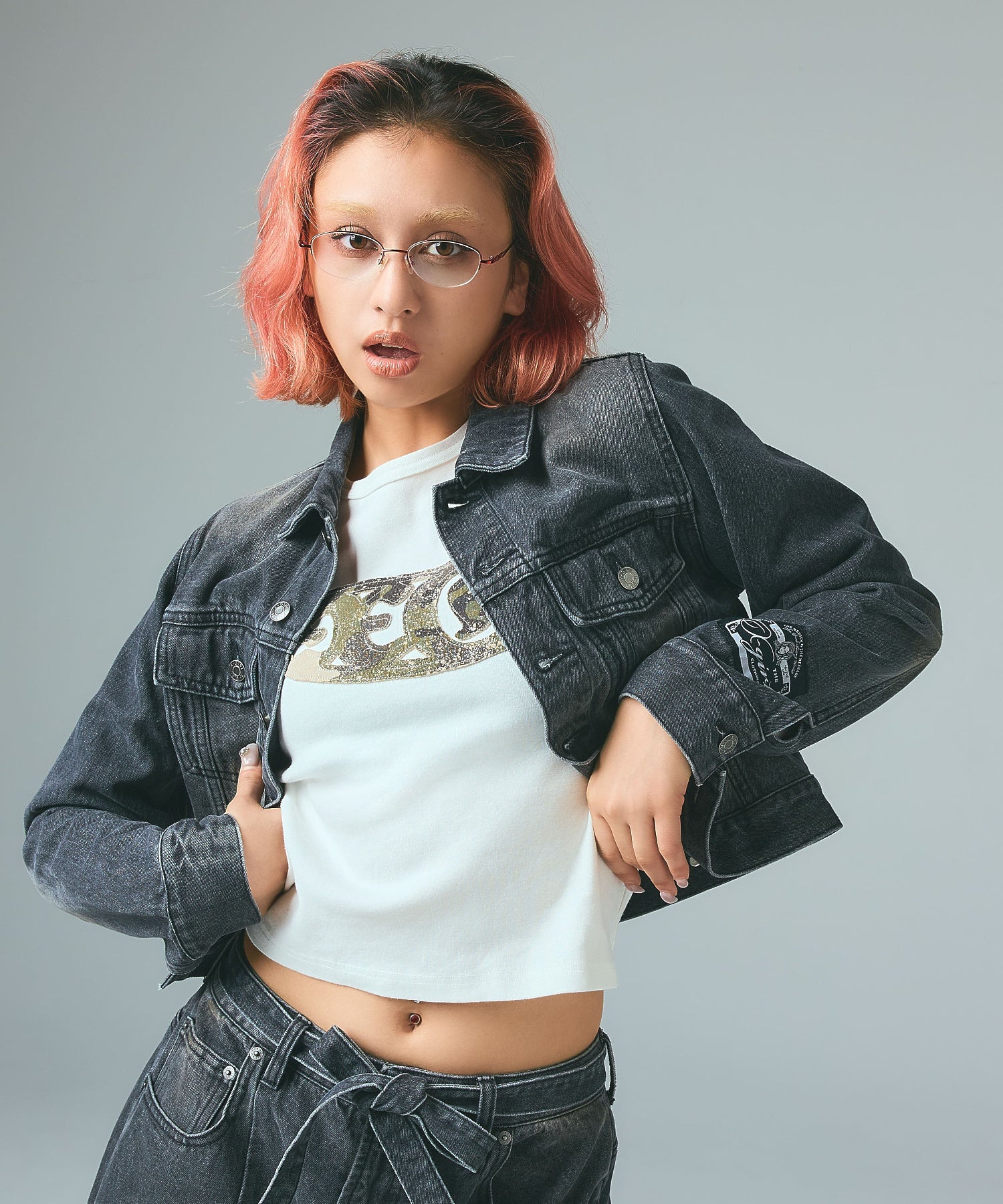 OVAL LOGO PATCH L/S COMPACT TOP