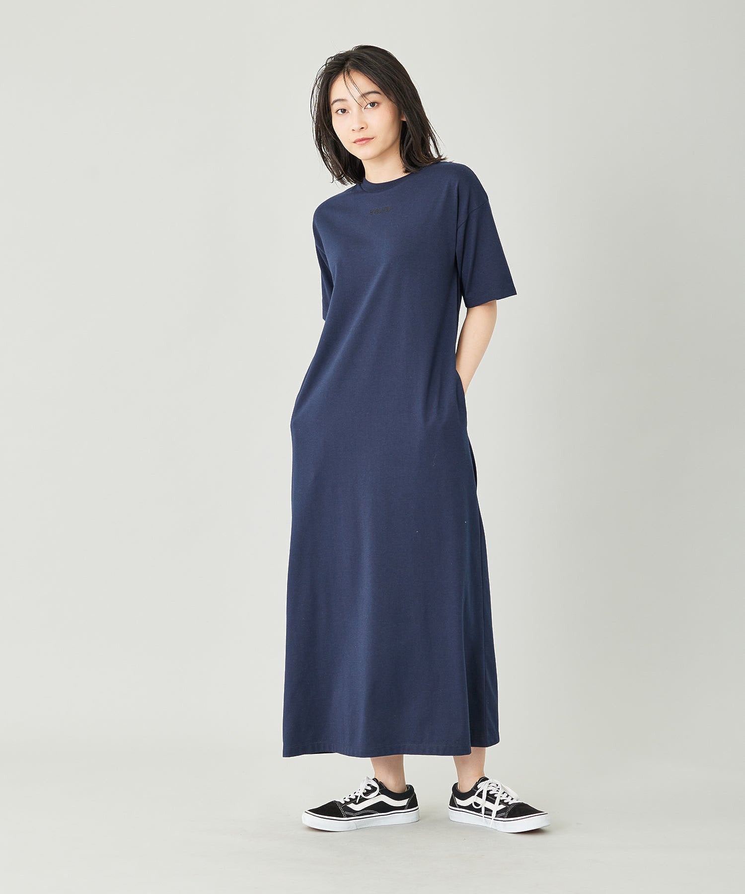 ALINE CUT SAW TEE ONEPIECE BABU-BU