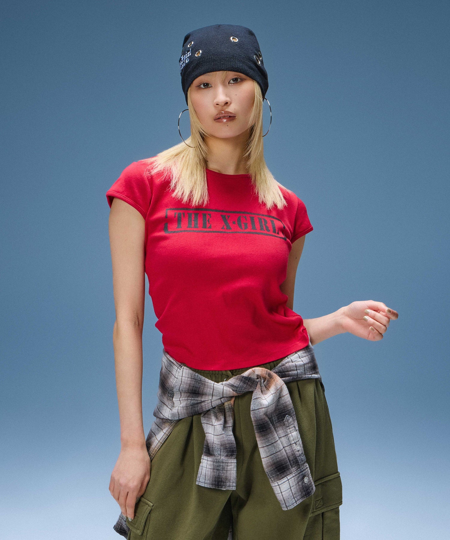 STENCIL LOGO S/S BABY TEE