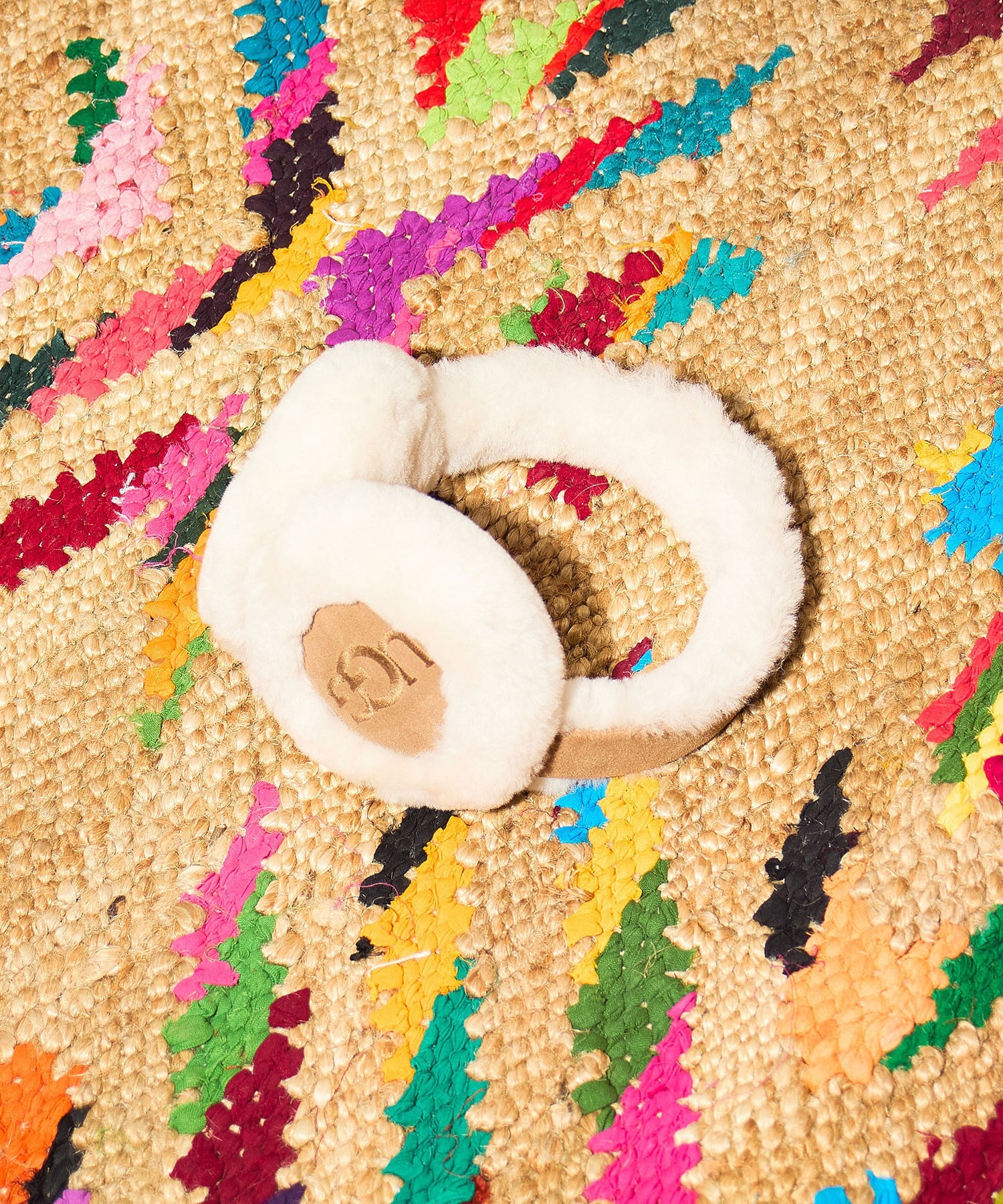 UGG/W SHEEPSKIN EMBROIDERY EARMUFF