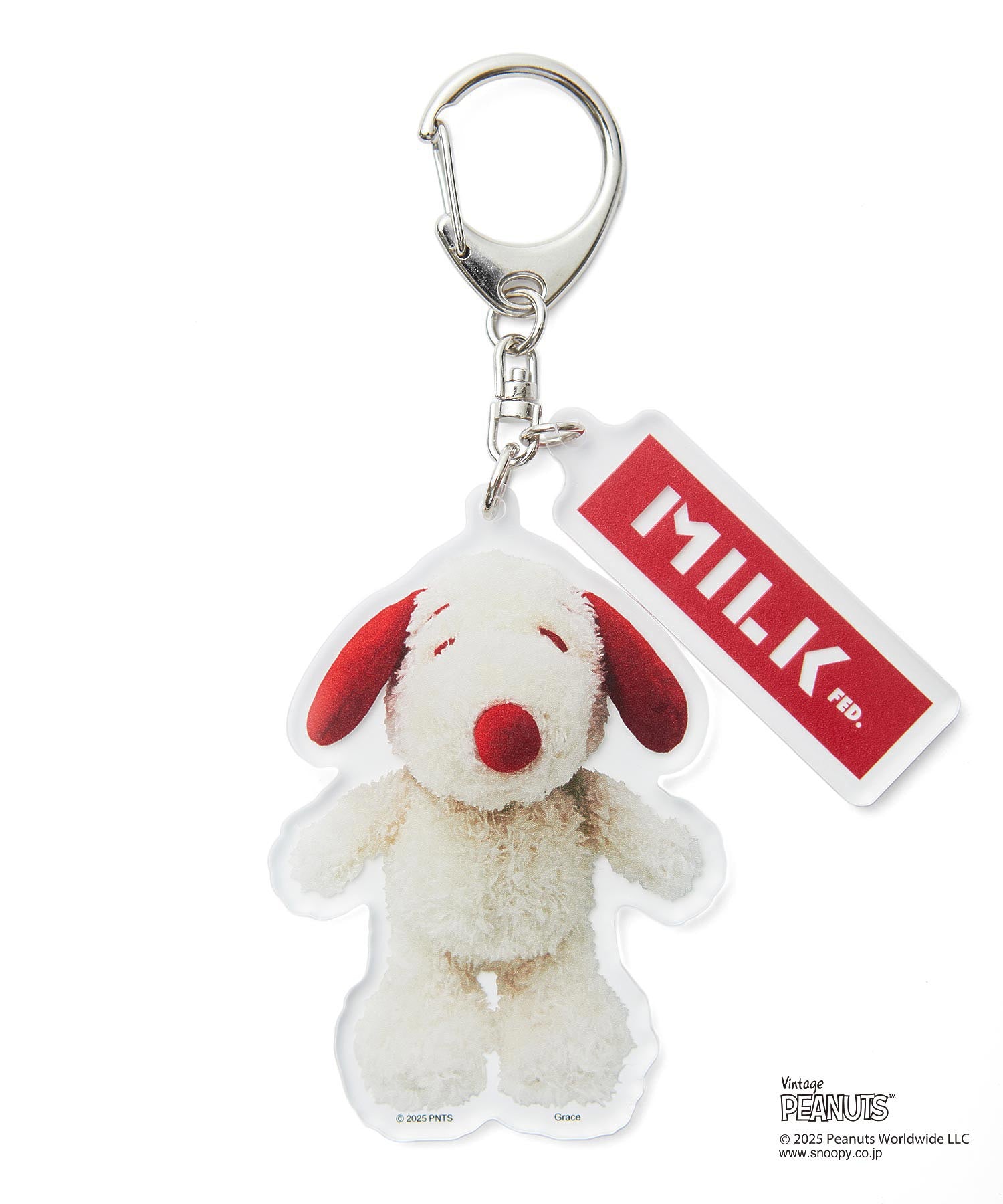 MILKFED. × PEANUTS KEYCHAIN