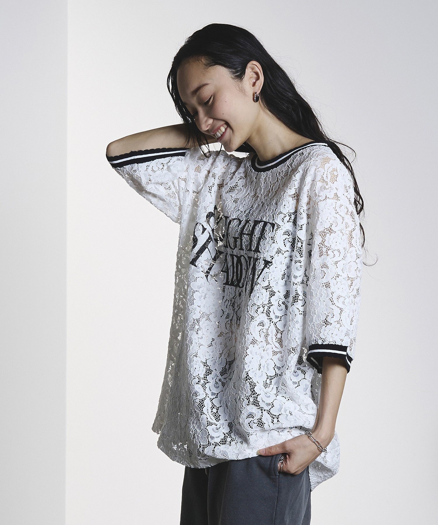 model:161cm 着用サイズ:ONE SIZE