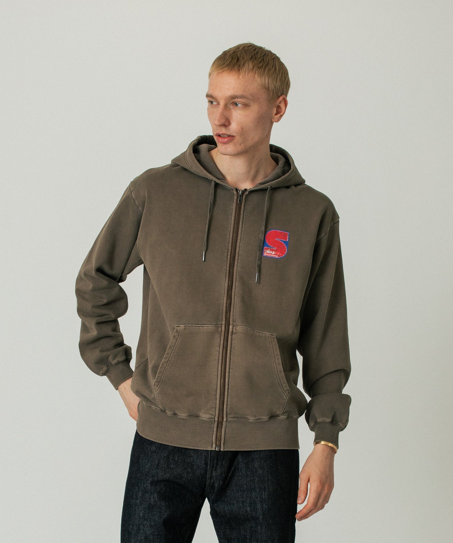 STICKER BOMB ZIP HOODIE