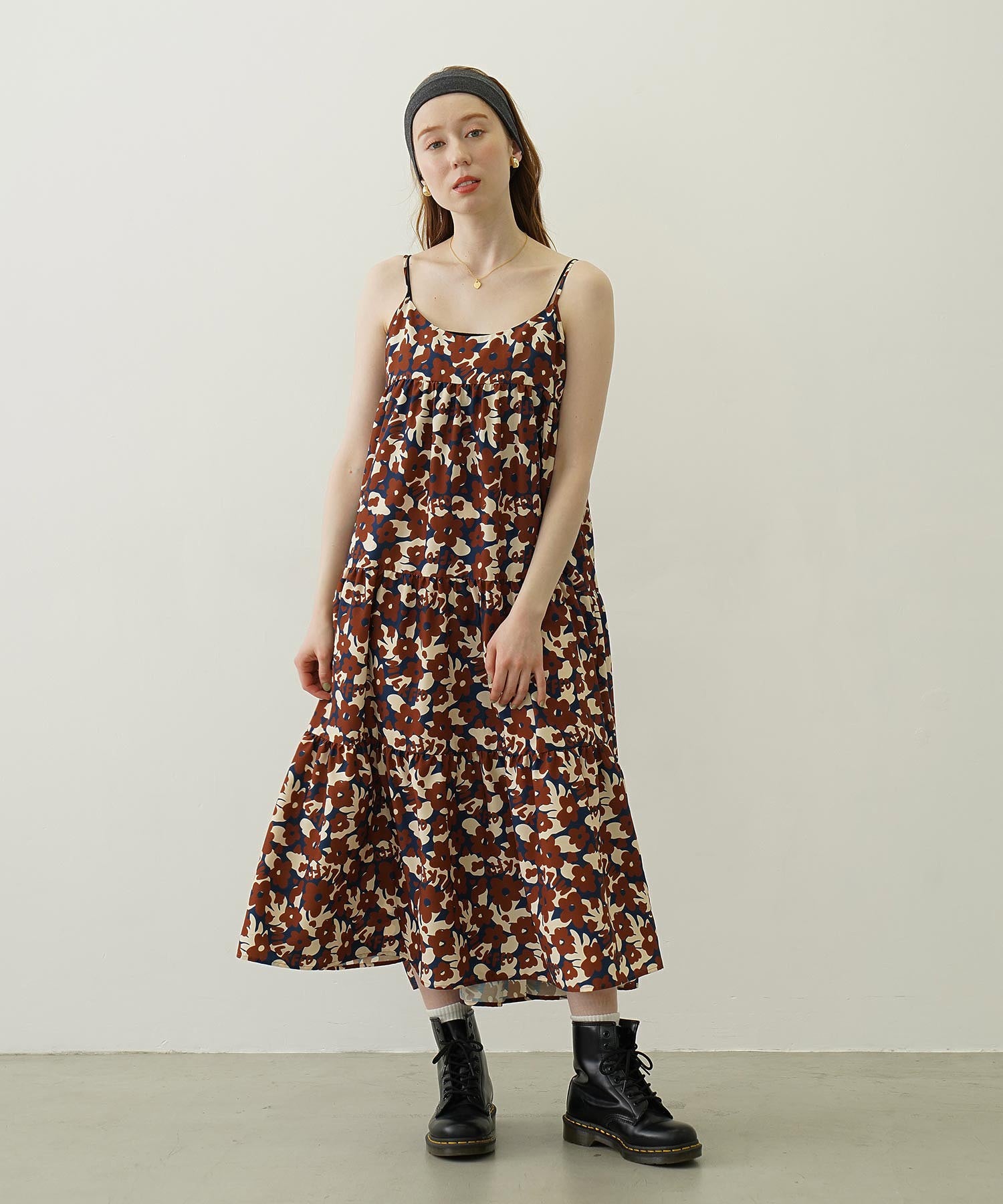 FLORAL ALL OVER PATTERN DRESS