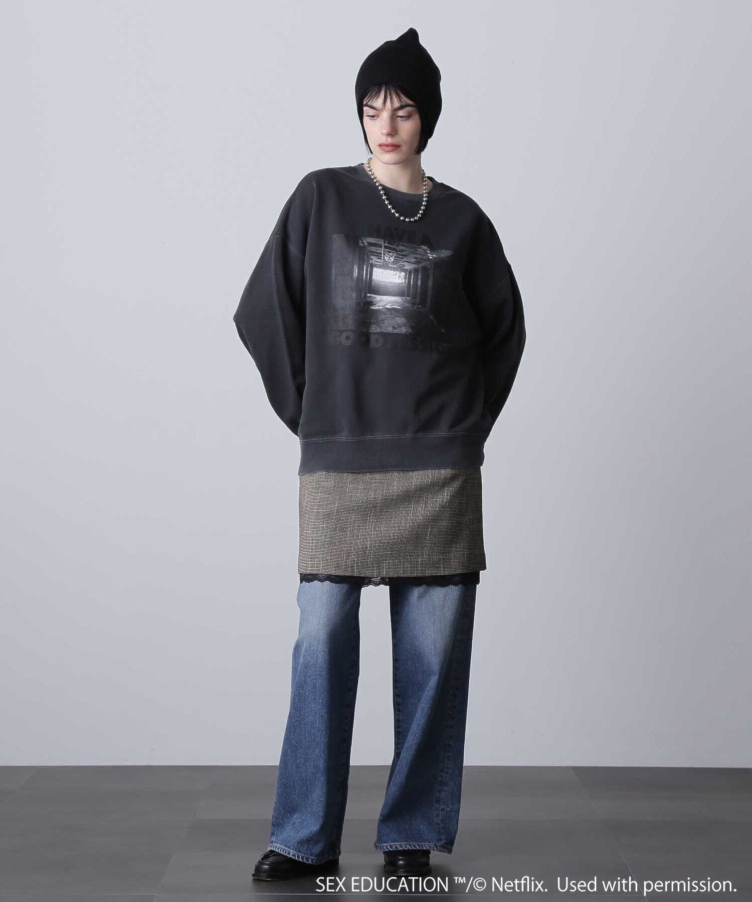 Netflix Series ‘SEX EDUCATION’ × ROSE BUD/PHOTO PRINT PULLOVER