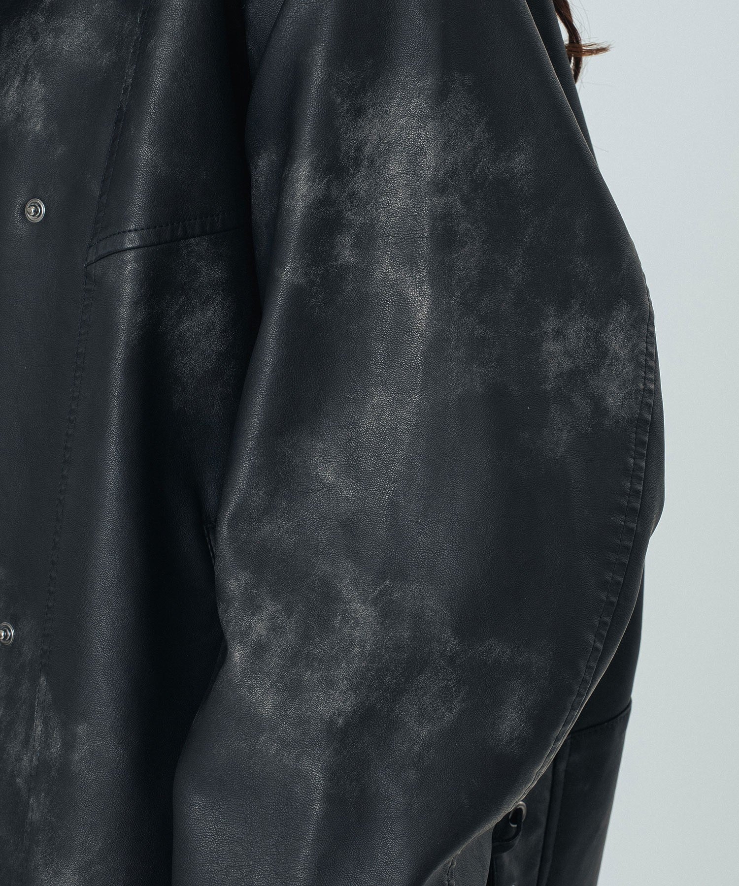 LEATHER LIKE JACKET