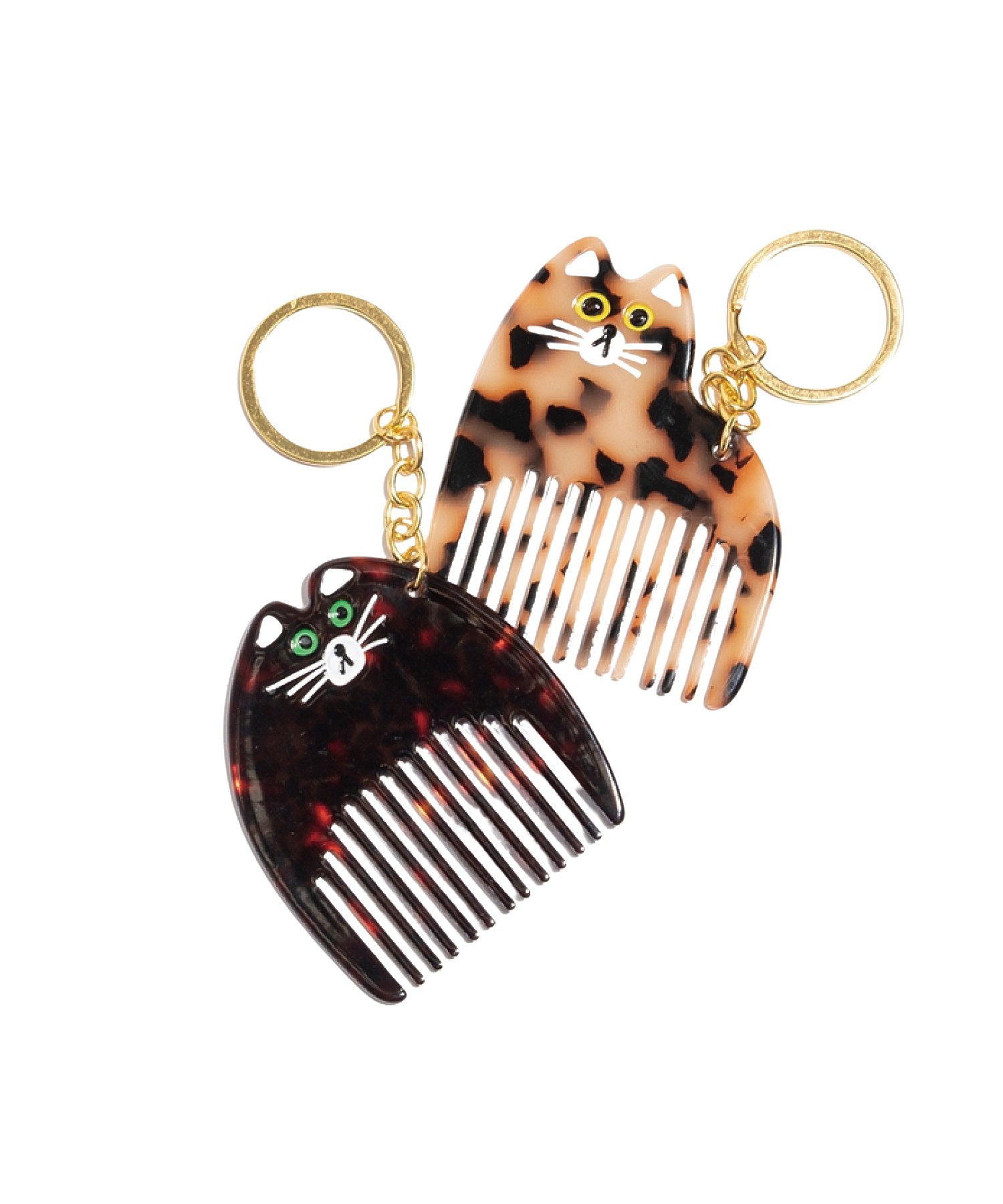 TRESSE/LE PEIGNE CHAT KEYRING