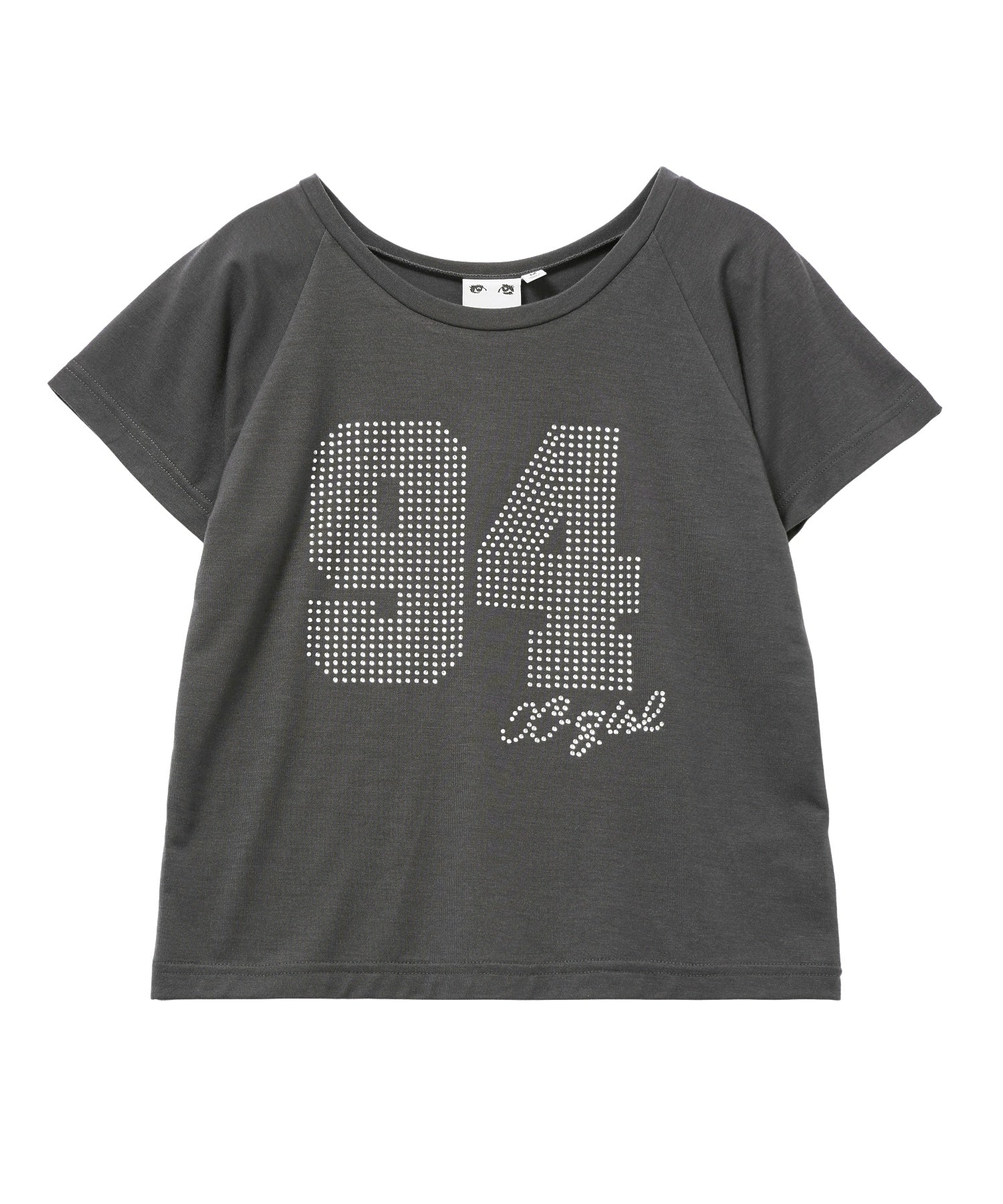RHINESTONE NUMBERING BABY TEE