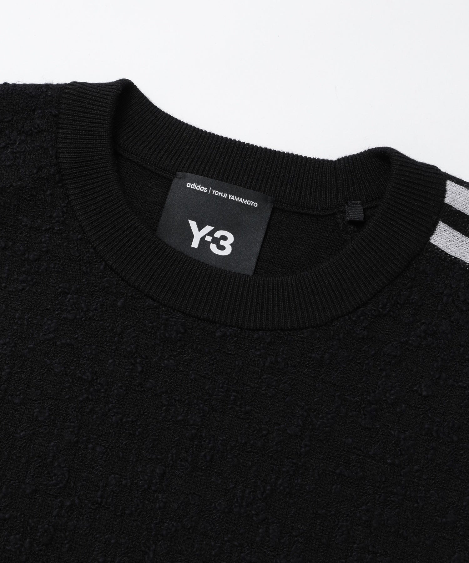 Y-3/ワイスリー/KNIT 3S SWEAT BLACK KR1124