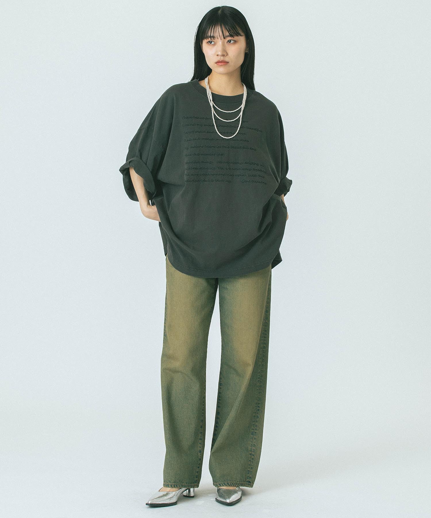 model:167cm 着用サイズ:ONE SIZE