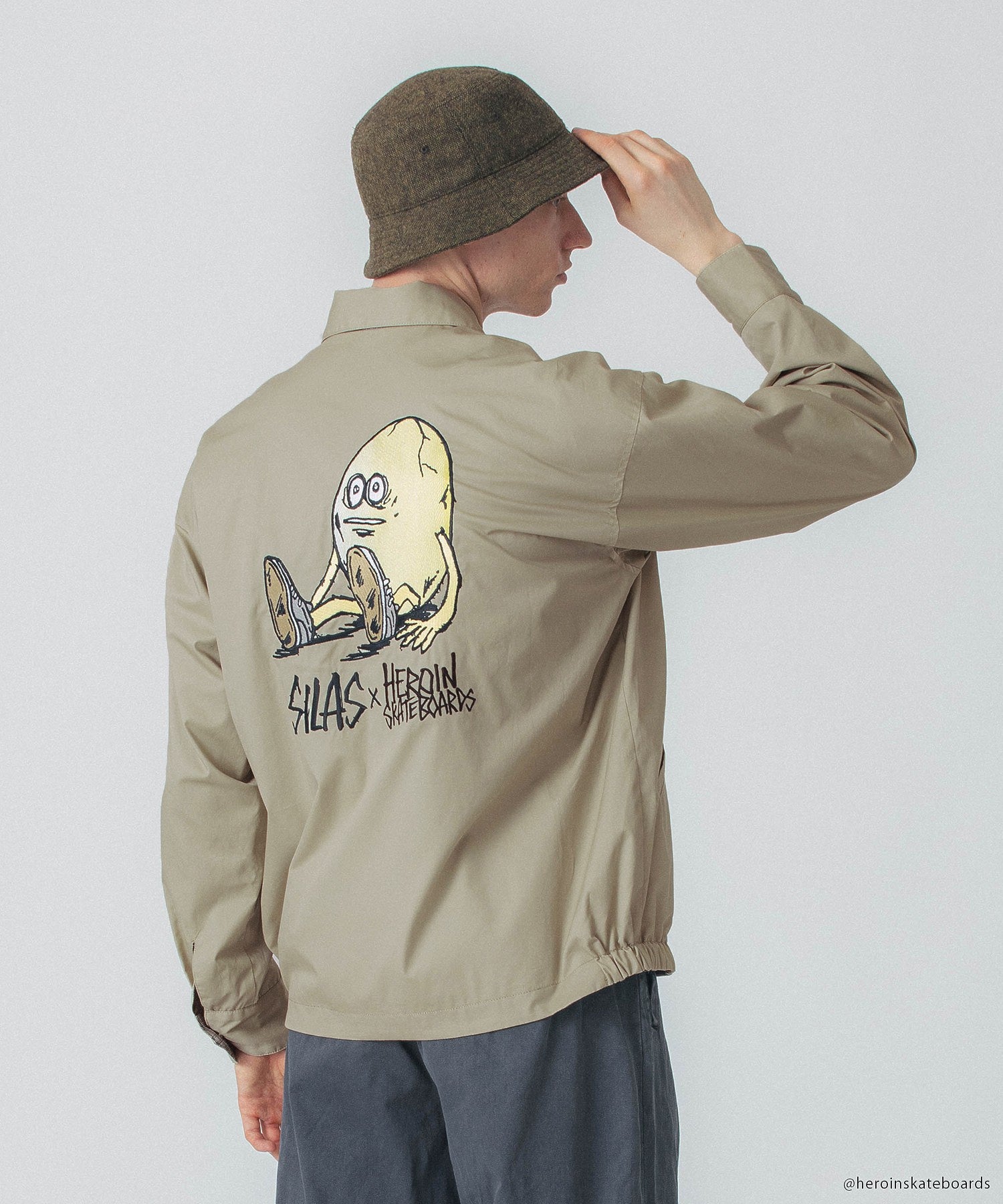 SILAS×HEROIN REVERSIBLE JACKET