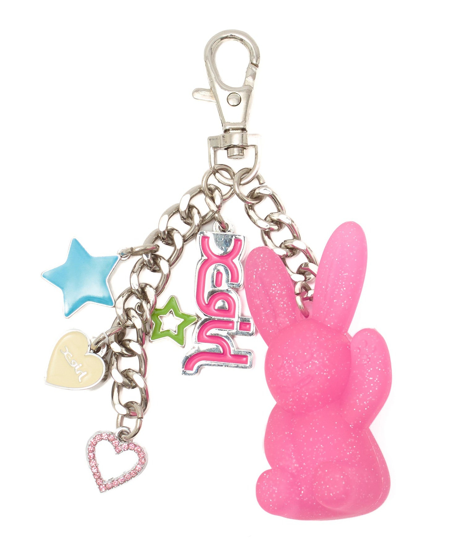 GUMMY BUNNY COLORFUL KEY CHARM