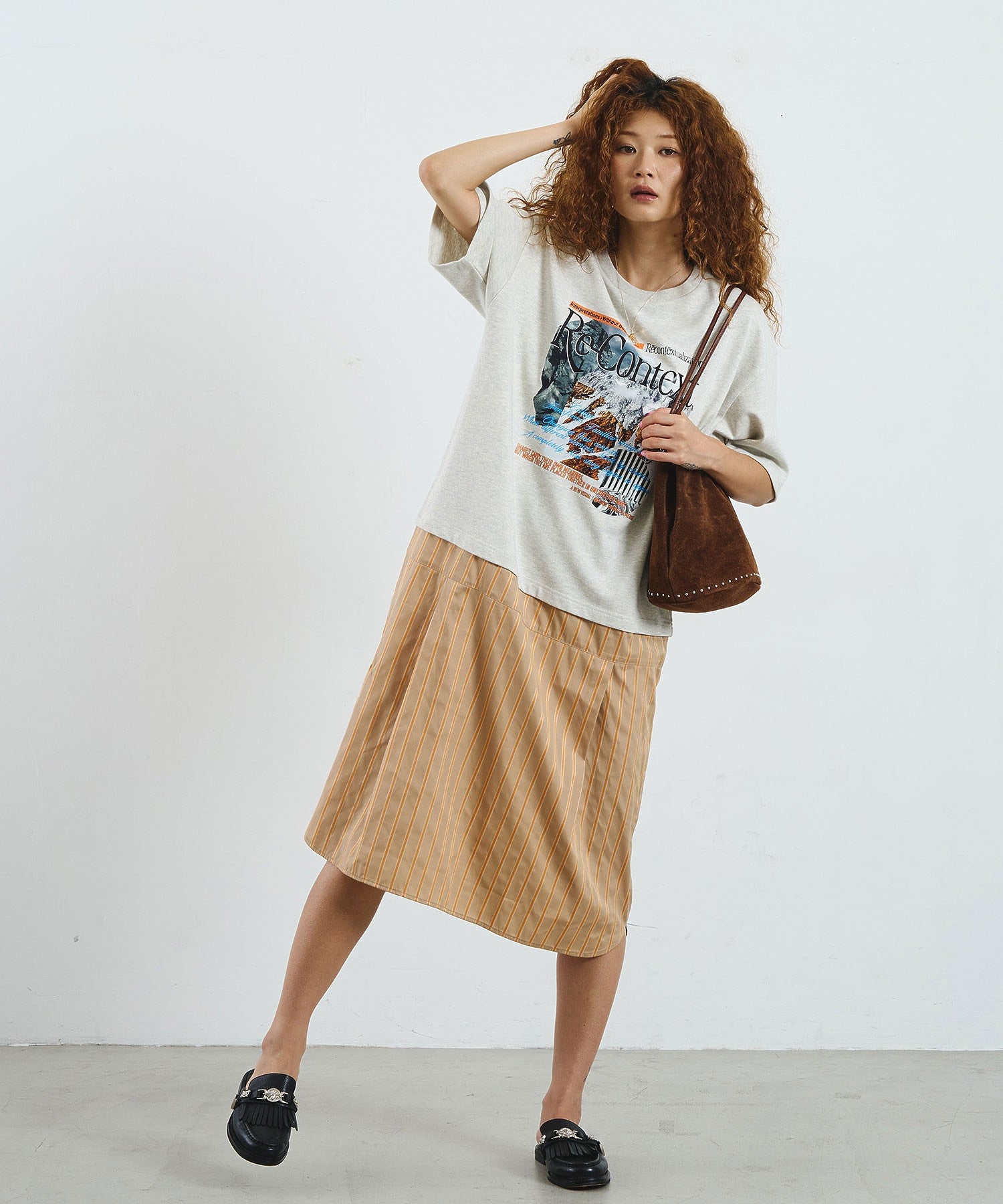 model:168cm 着用サイズ:ONE SIZE