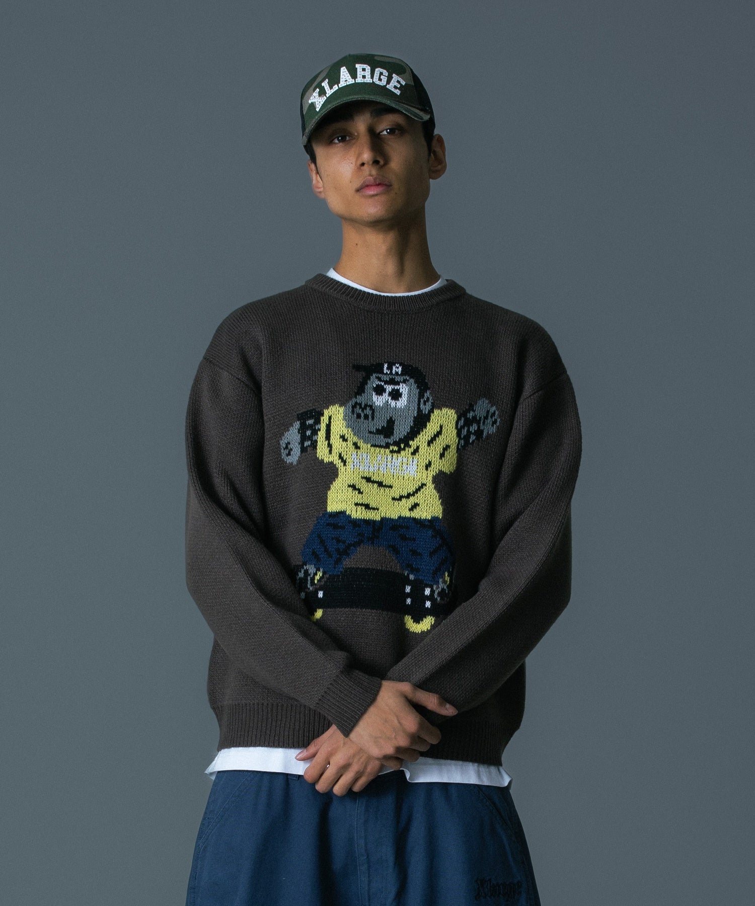 MODEL 身長183cm / 着用サイズ：Lサイズ