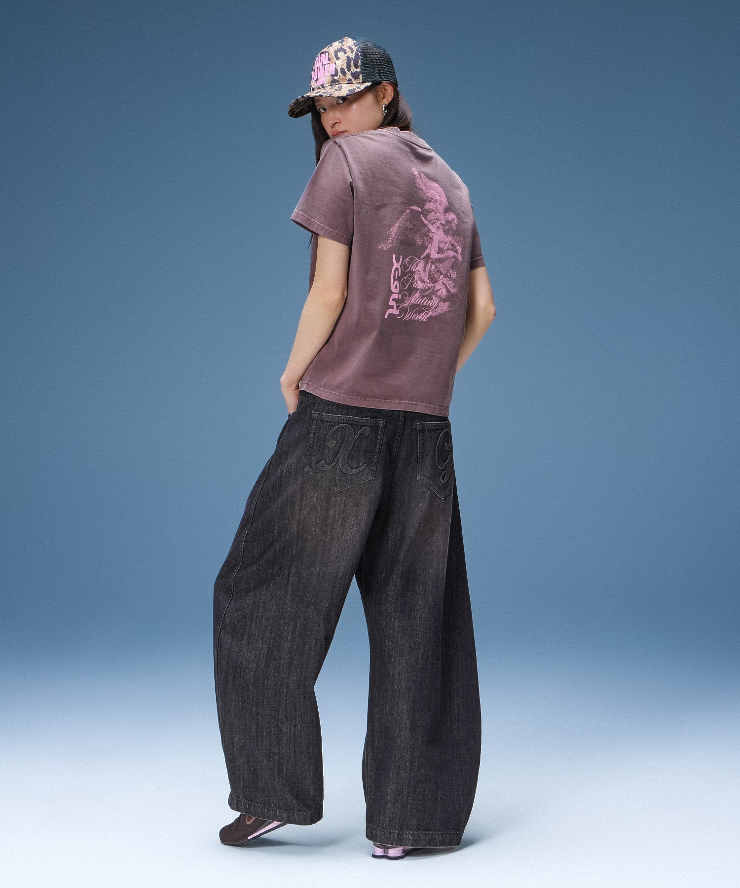 FADED SKATE ANGEL S/S TEE