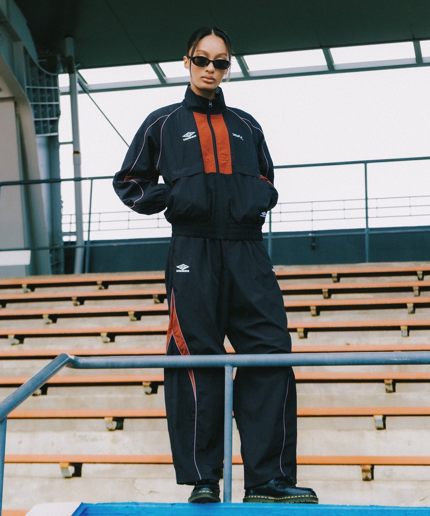 X-girl x UMBRO TRACK JACKET