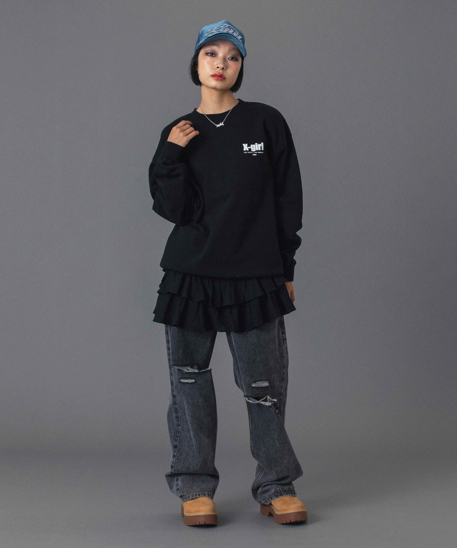 ANONYMITY CREWNECK SWEAT TOP