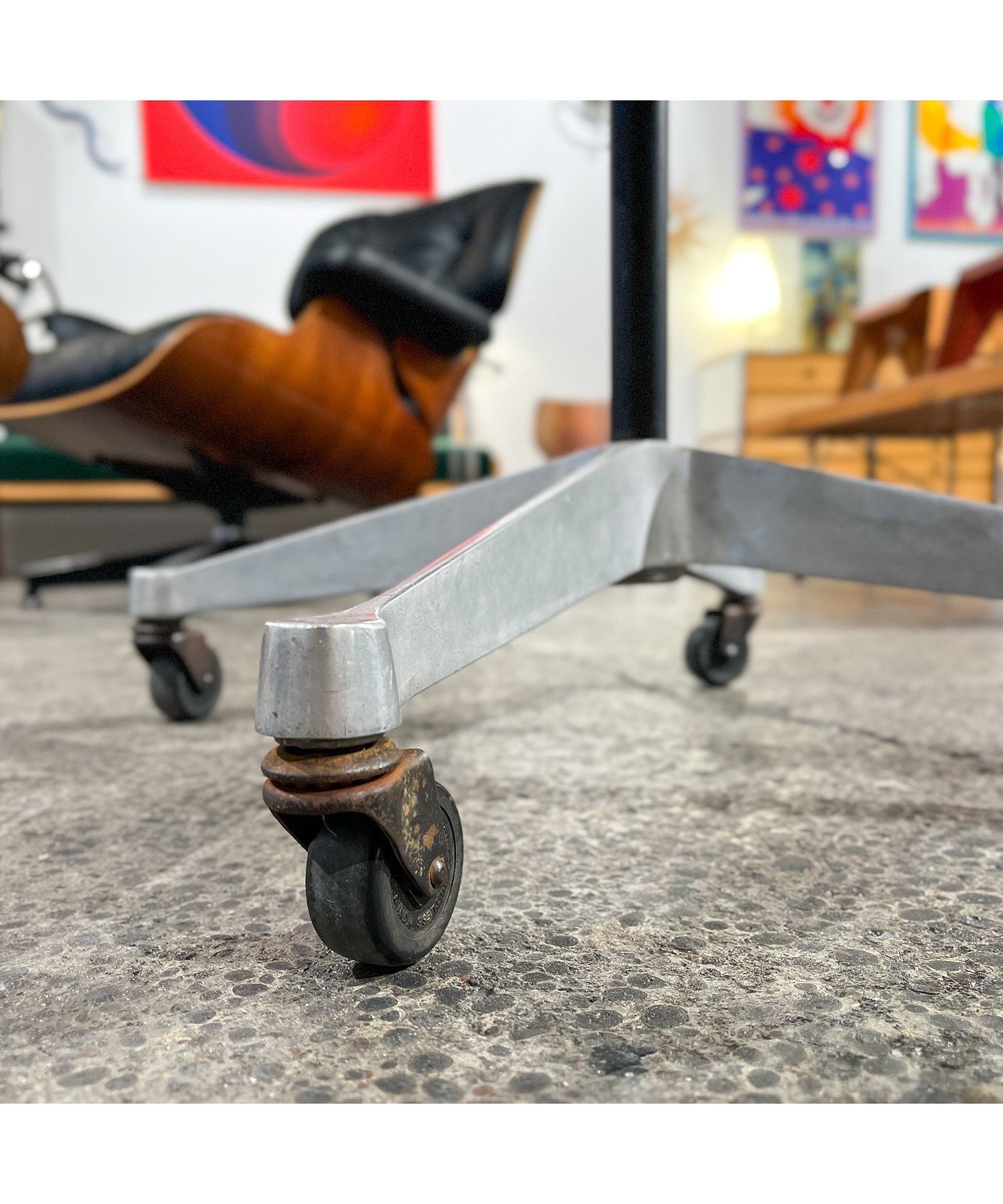 Eames Contract Caster Base / Vintage
