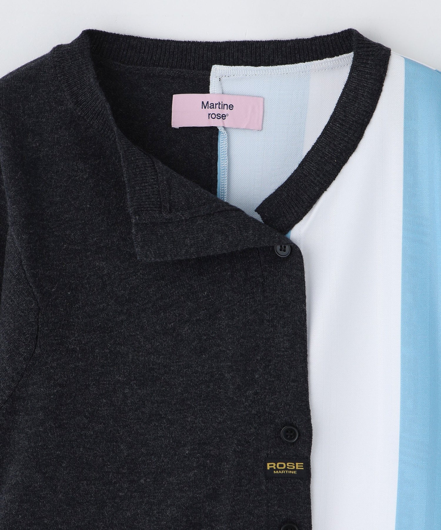 MARTINE ROSE/マーティン ローズ/WMNS  HYBRID FOOTBALL CARDIGAN 975YA19053