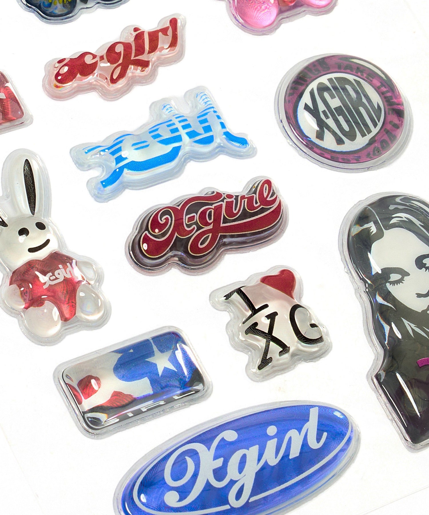 X-GIRL 3D STICKER