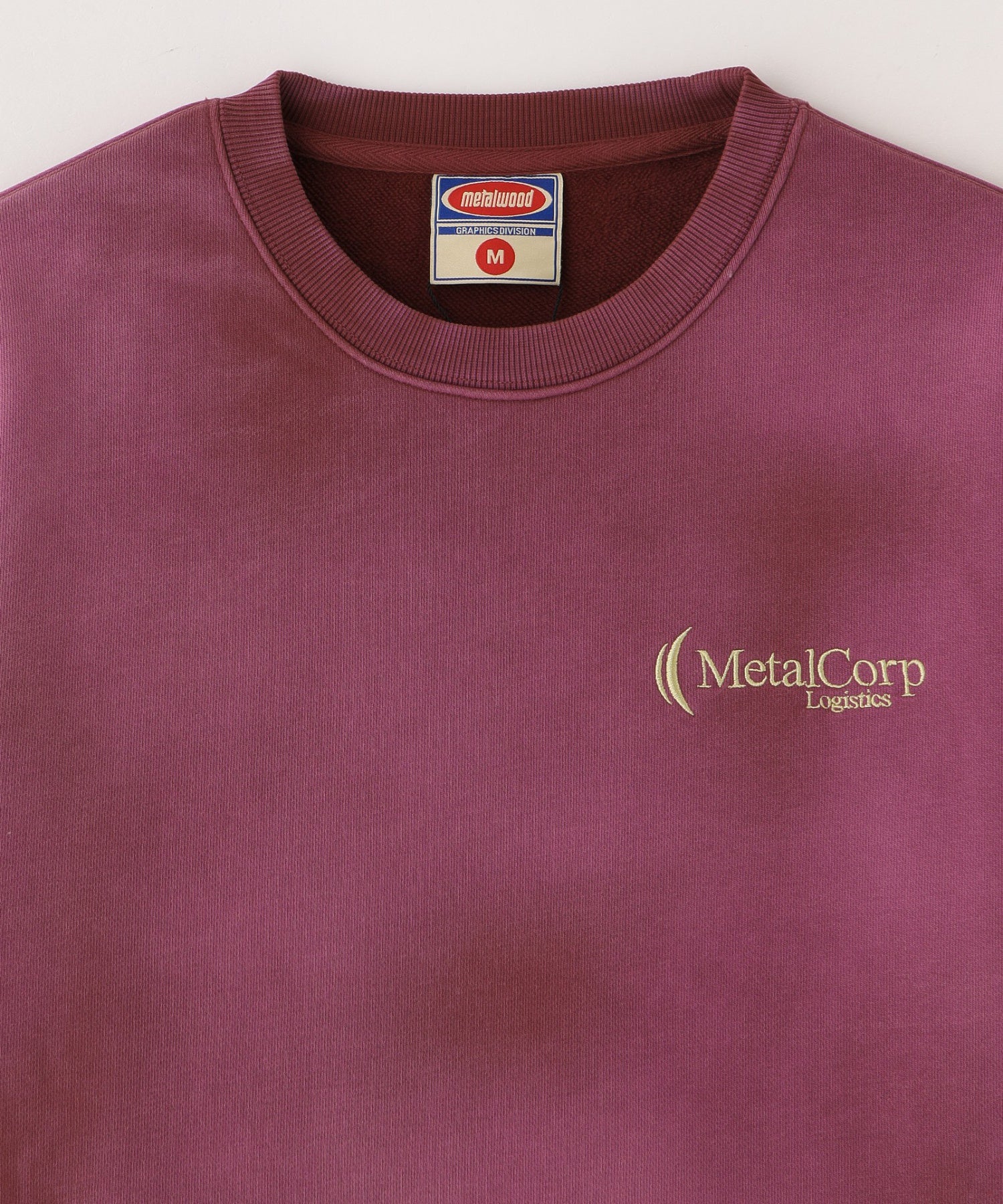 METALWOOD/メタルウッド スタジオ/METALCORP CREWNECK SWEATSHIRT MWS25-06-102