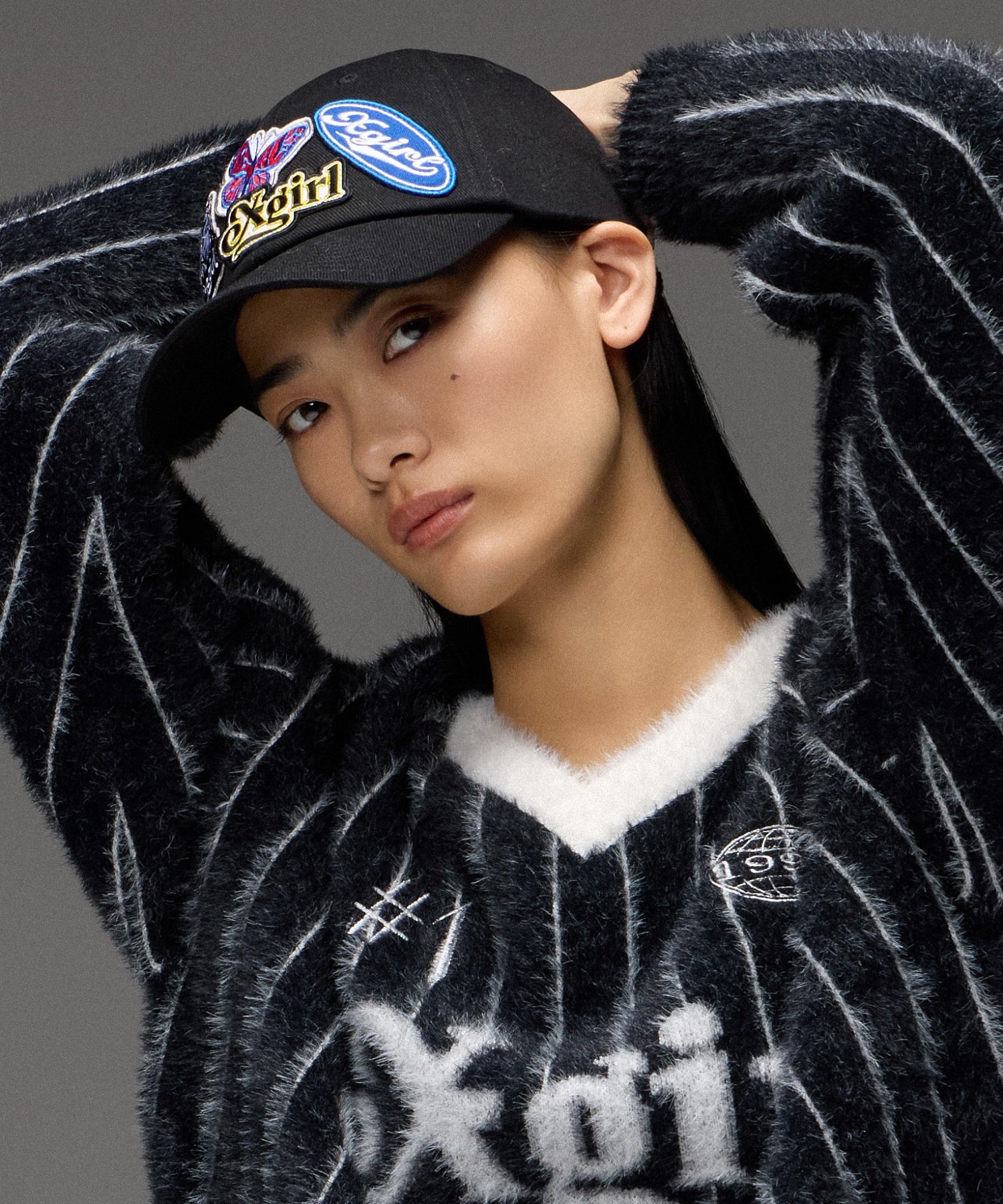 X-girl PATCHES CAP
