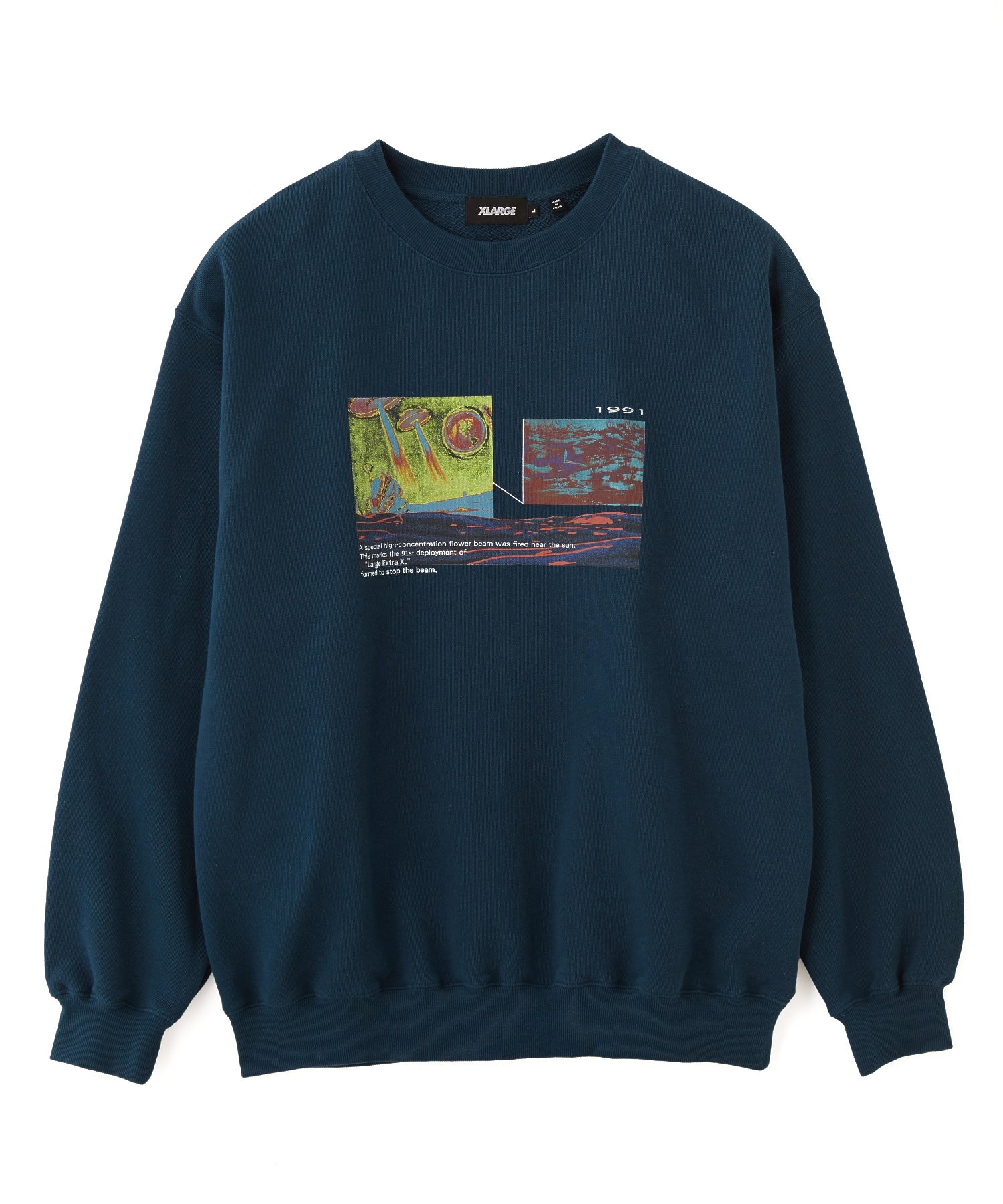 HIGH CONCENTRATION CREWNECK SWEATSHIRT