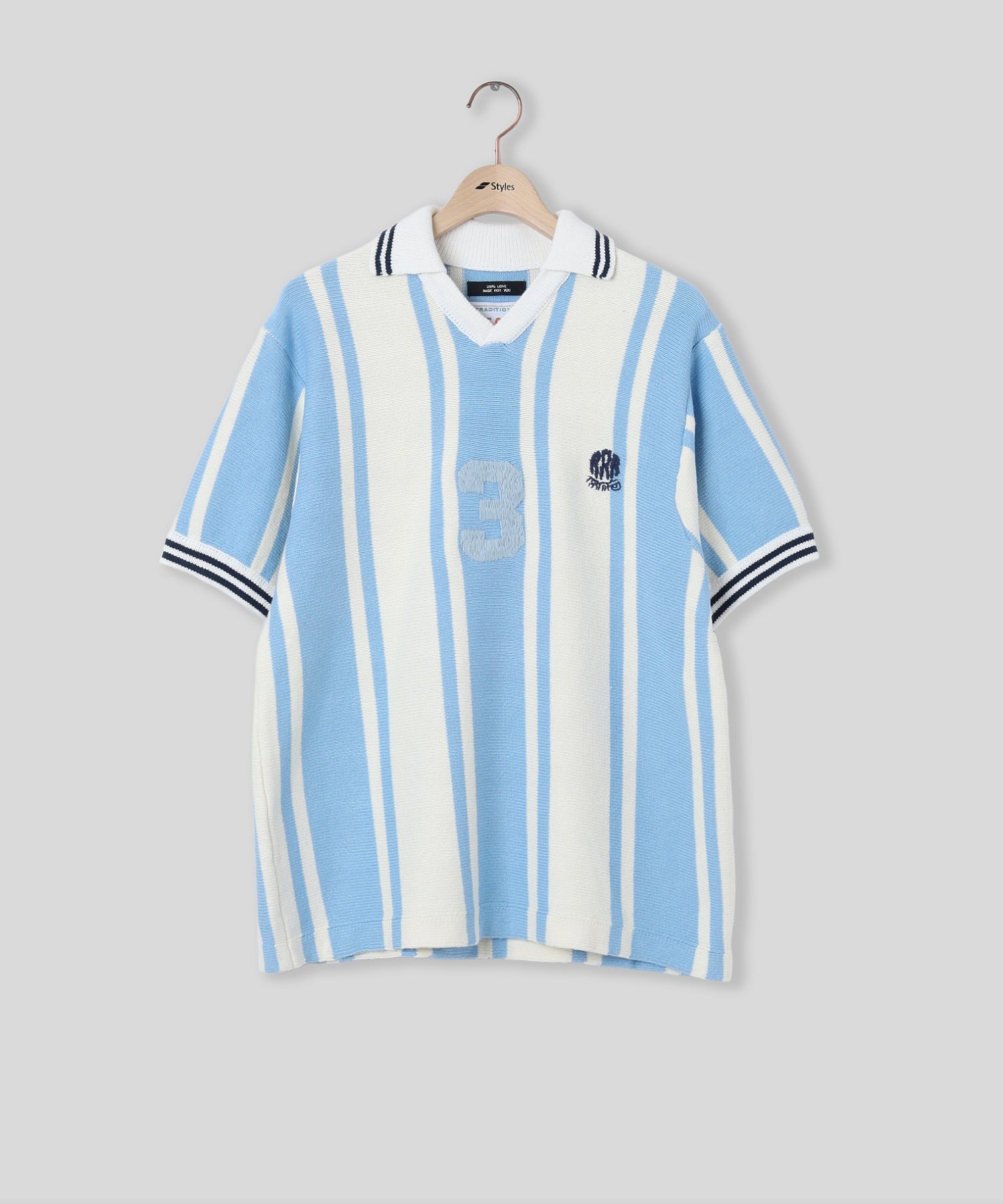 RICE NINE TEN/ライスナインテン/KNITTED SOCCER SHIRT KN-SCS