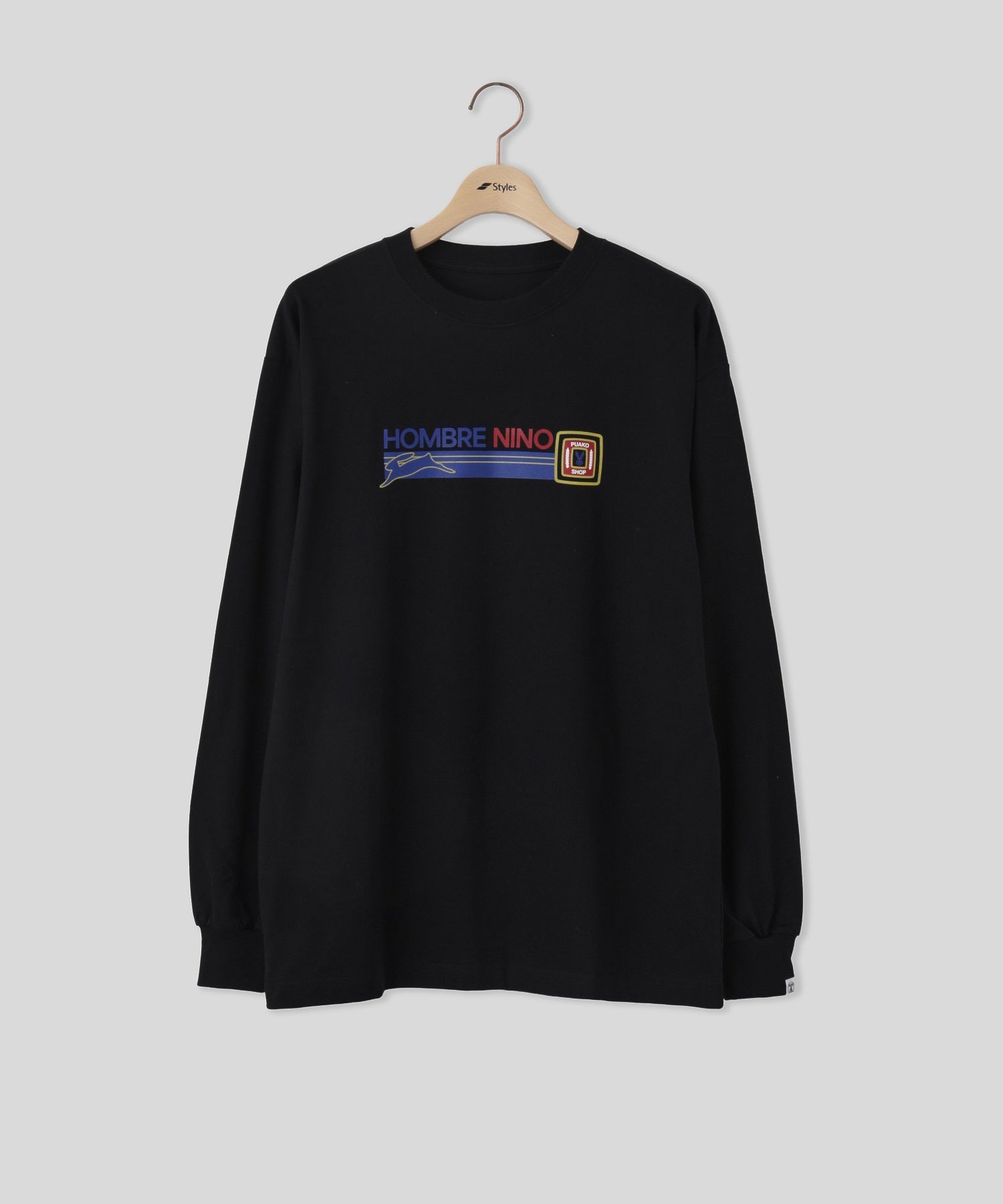 HOMBRENINO/オンブレ・ニーニョ/L/S PRINT TEE PUAKO SHOP HN0262-CT0006