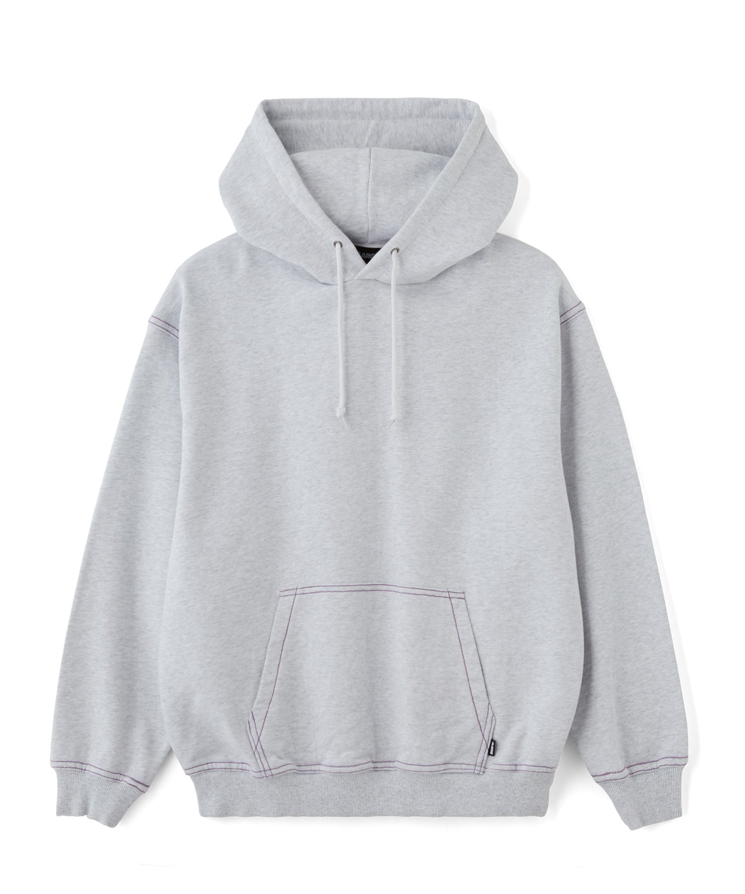 CONTRAST STITCH HOODED SWEATSHIRT