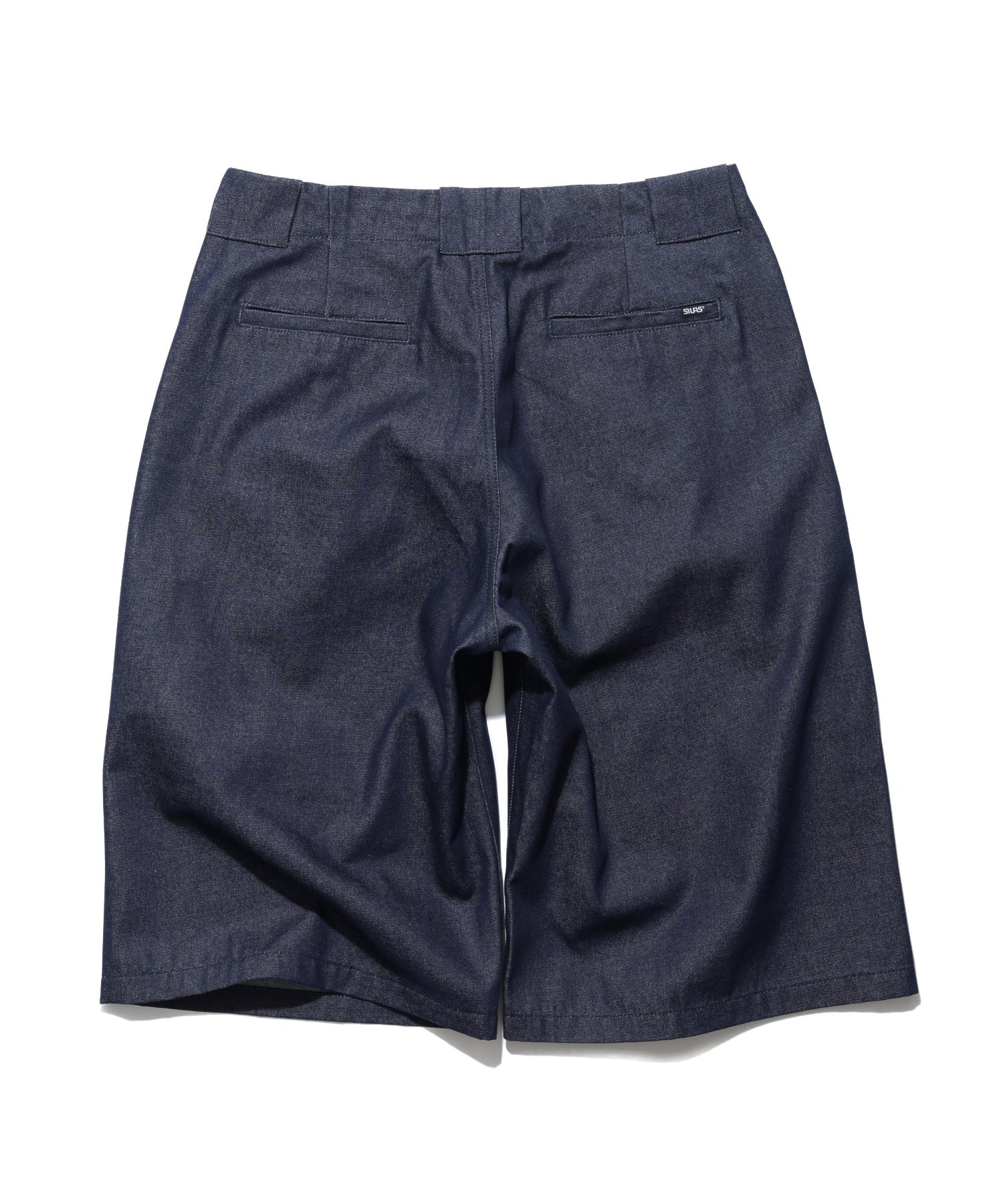 SHORT BAGGY DENIM PANTS