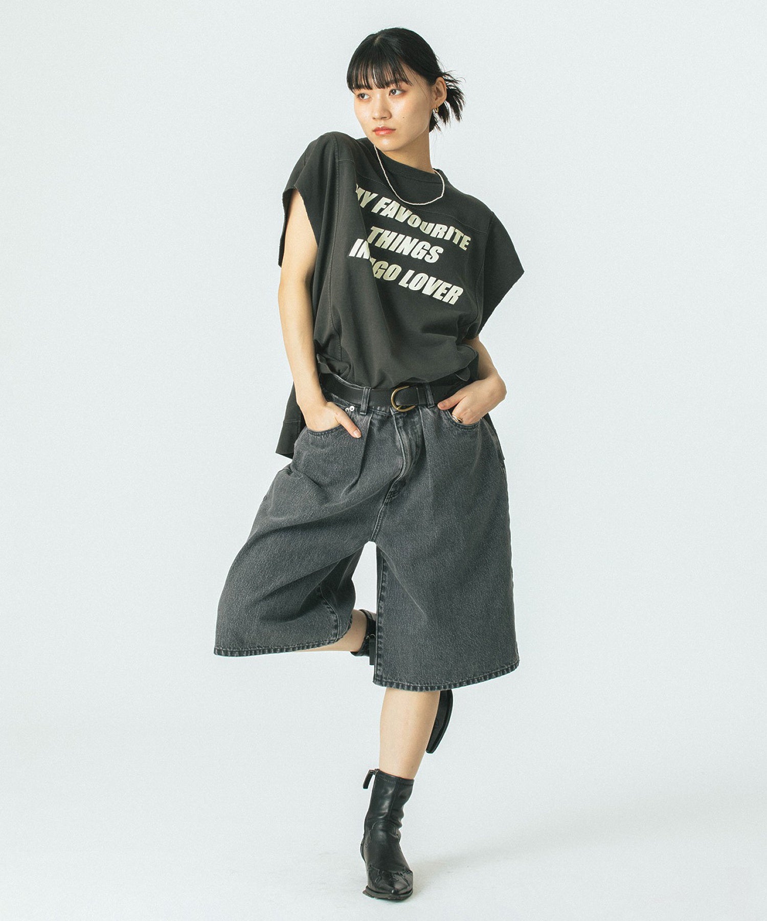 GENE HEAVENS/INDIGO LOVERS SLEEVELESS TEE