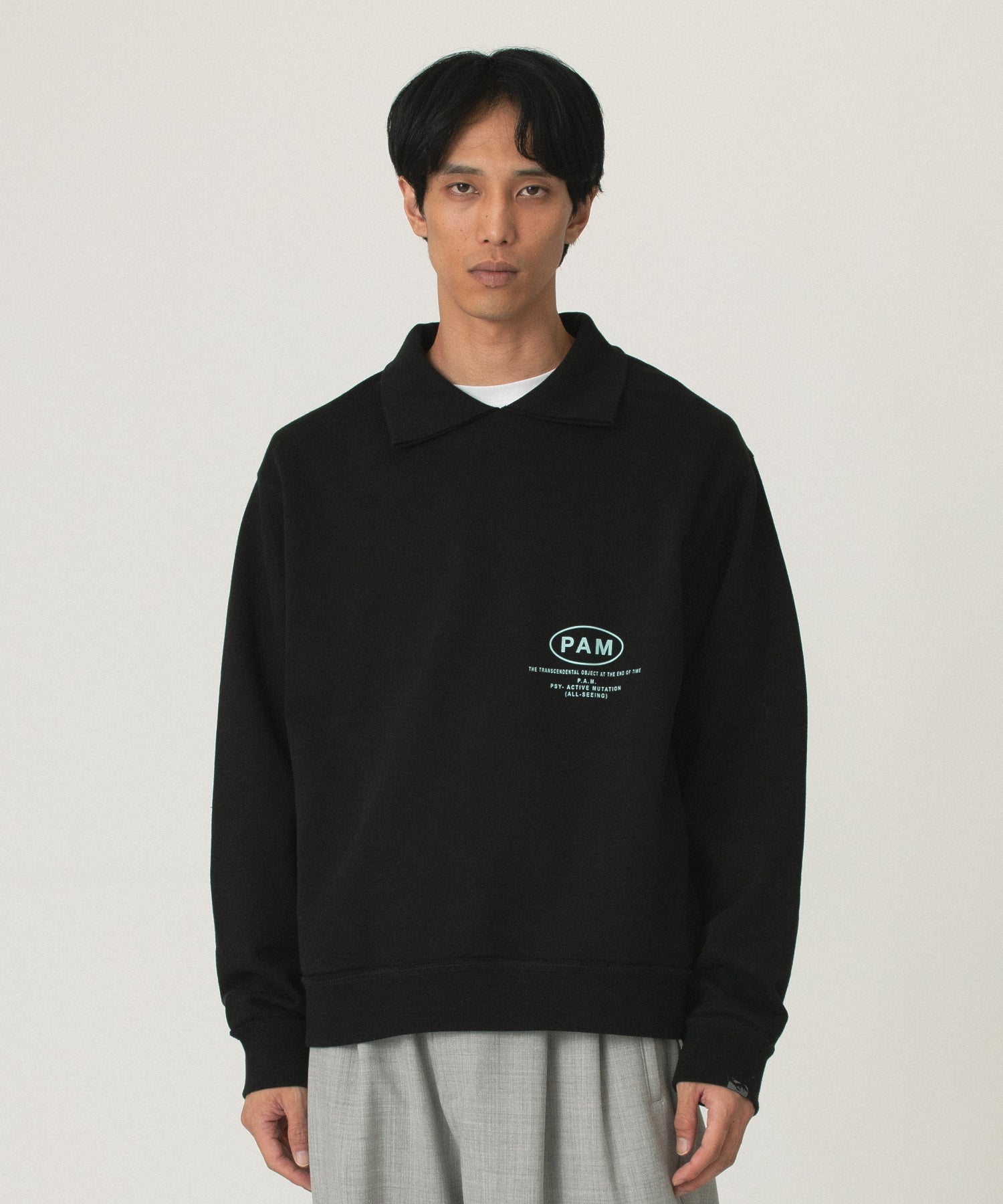 PERKS AND MINI/パークスアンドミニ/BETWEEN CHAOS COLLARED SWEAT 3850