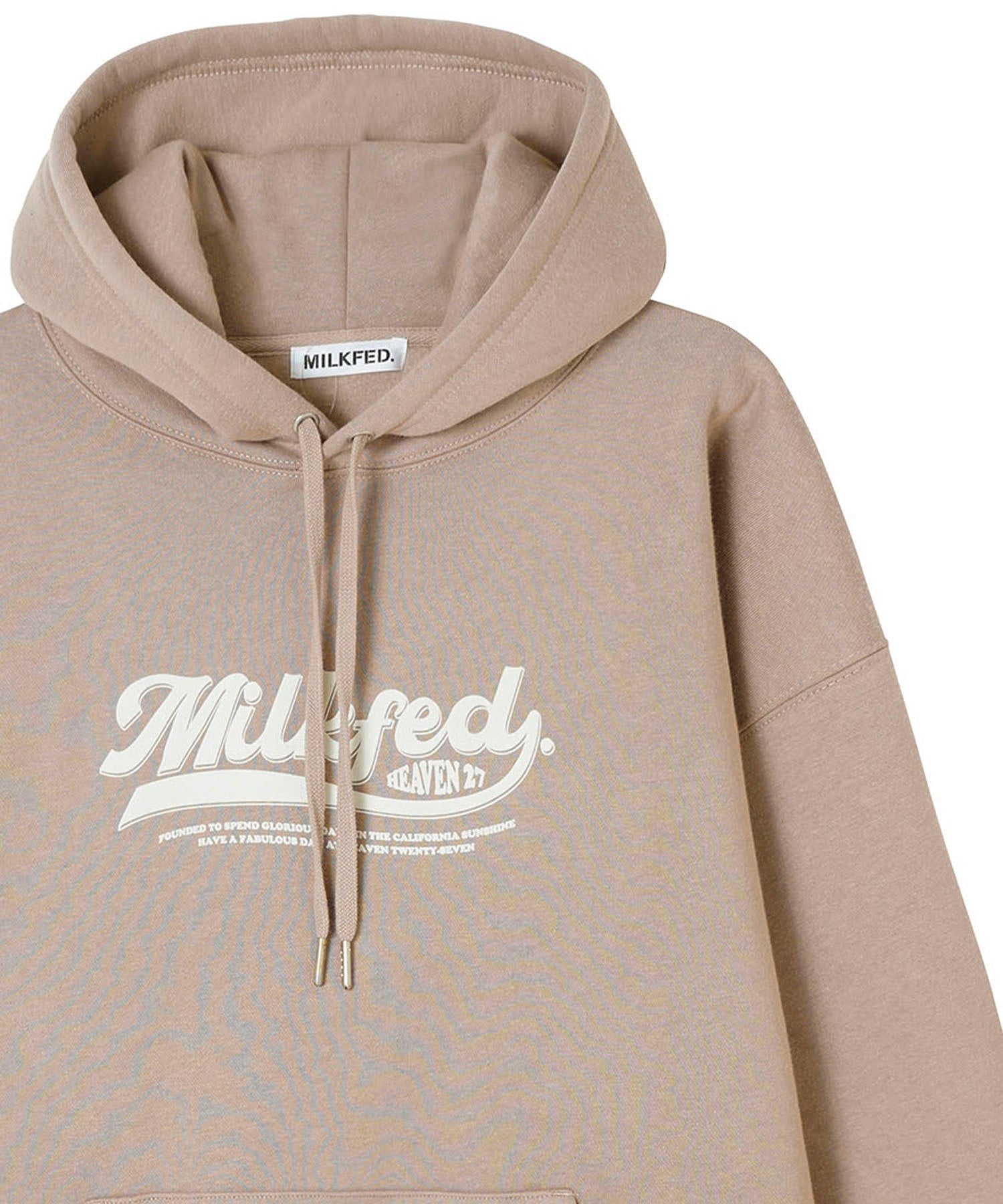 CURSIVE LOGO BIG HOODIE MILKFED.