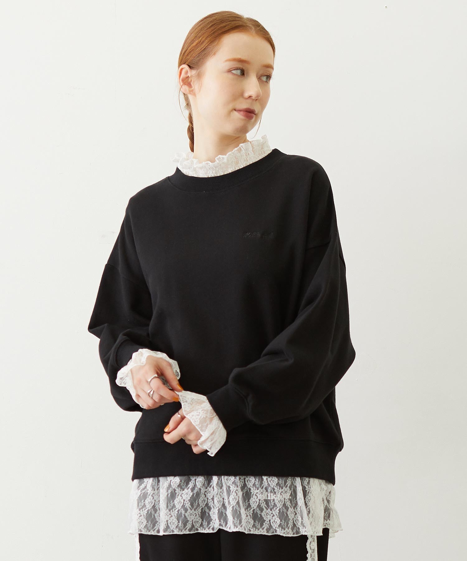 LAYERED LACE TOP