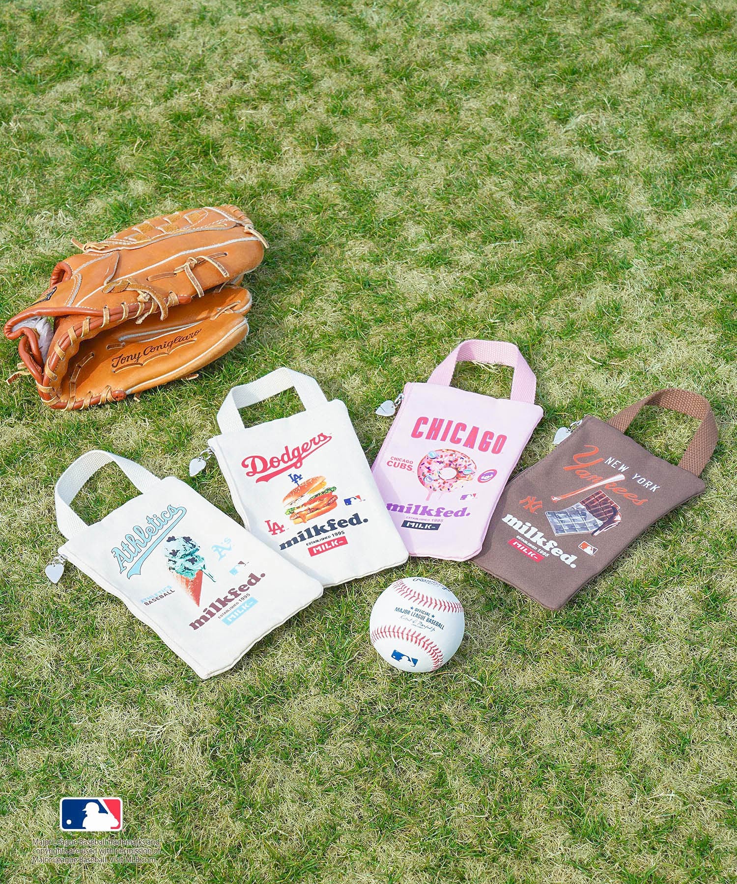 MILKFED. × MLB POUCH