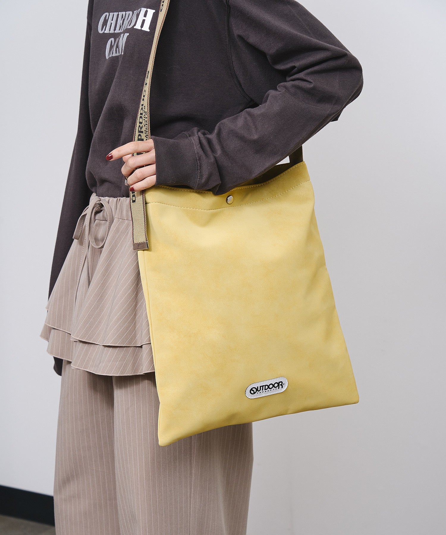 【ROSE BUD別注】OUTDOOR PRODUCTS/JACQUARD TAPE TOTE
