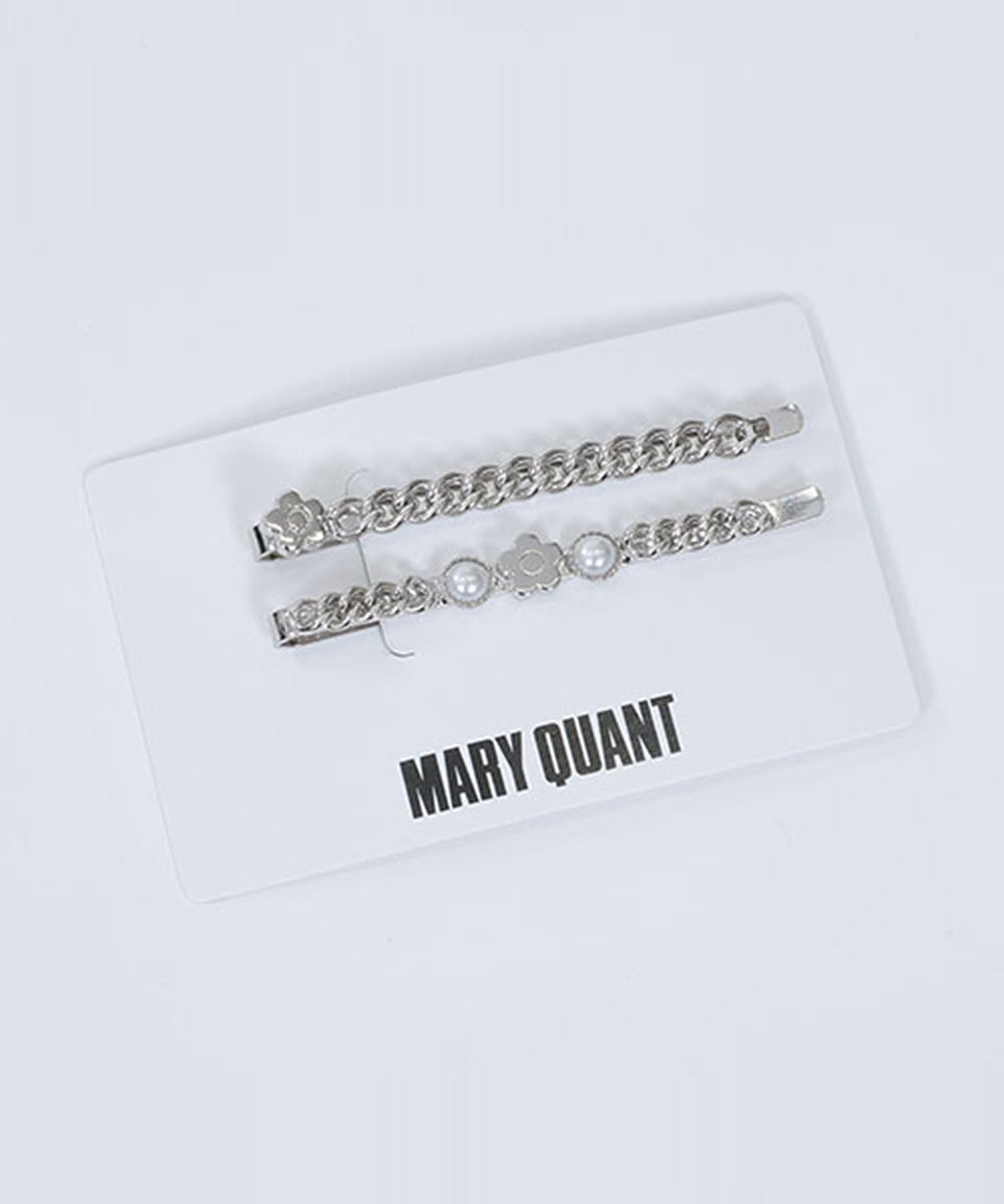 MARY QUANT/METAL CHAIN HAIR PIN SET