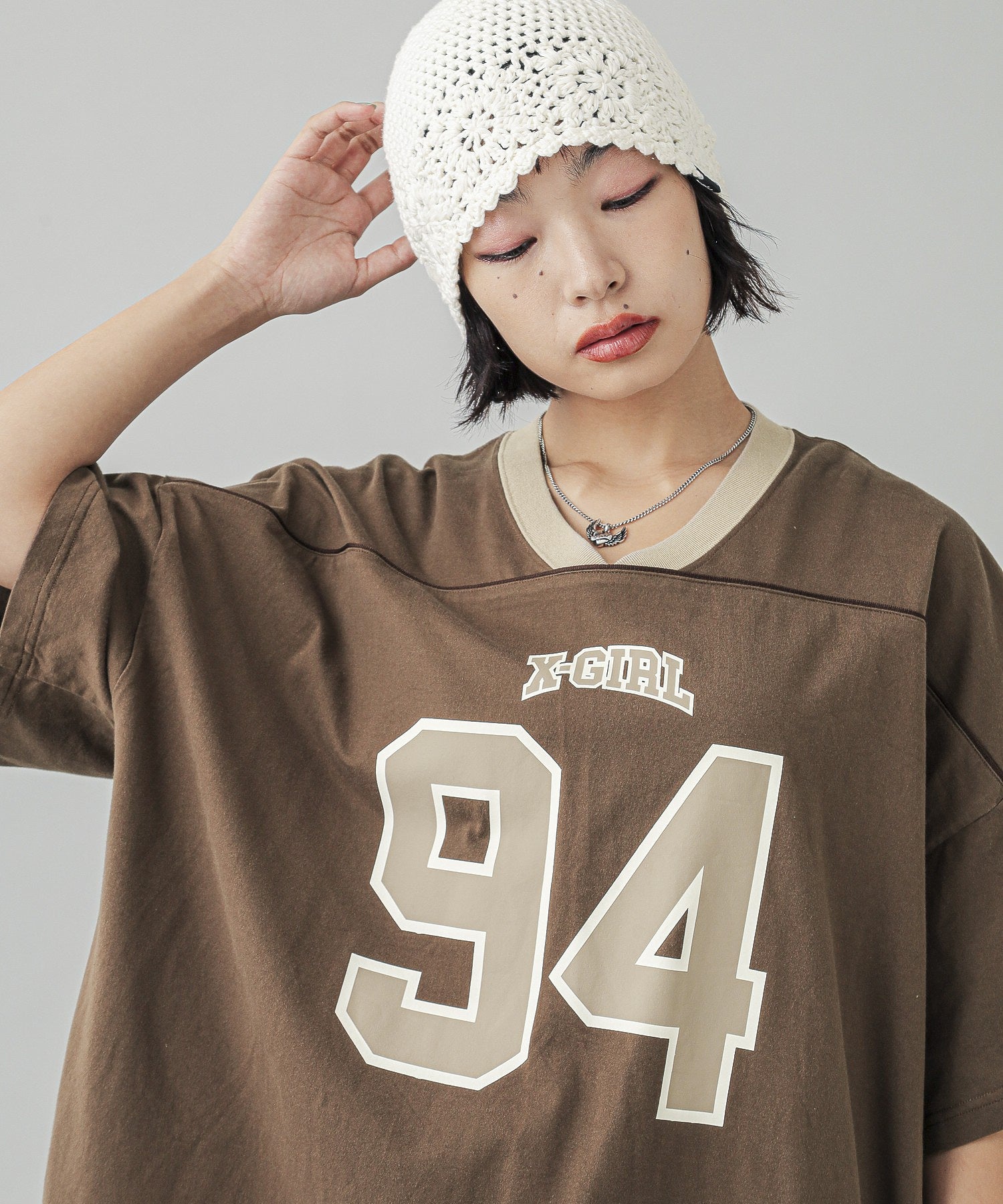 NUMBERING S/S BIG TEE DRESS