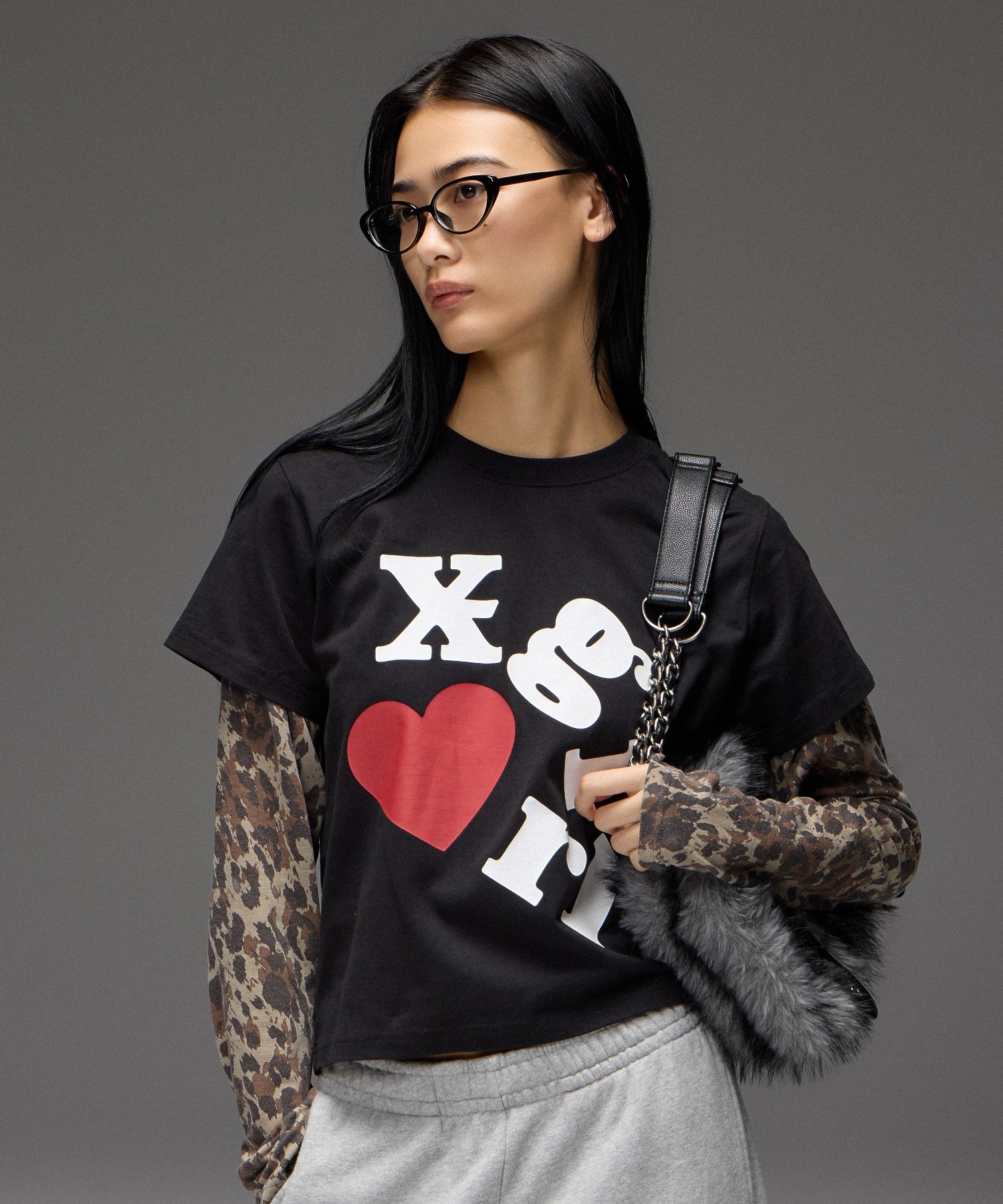 LAYERED STYLE L/S COMPACT TEE