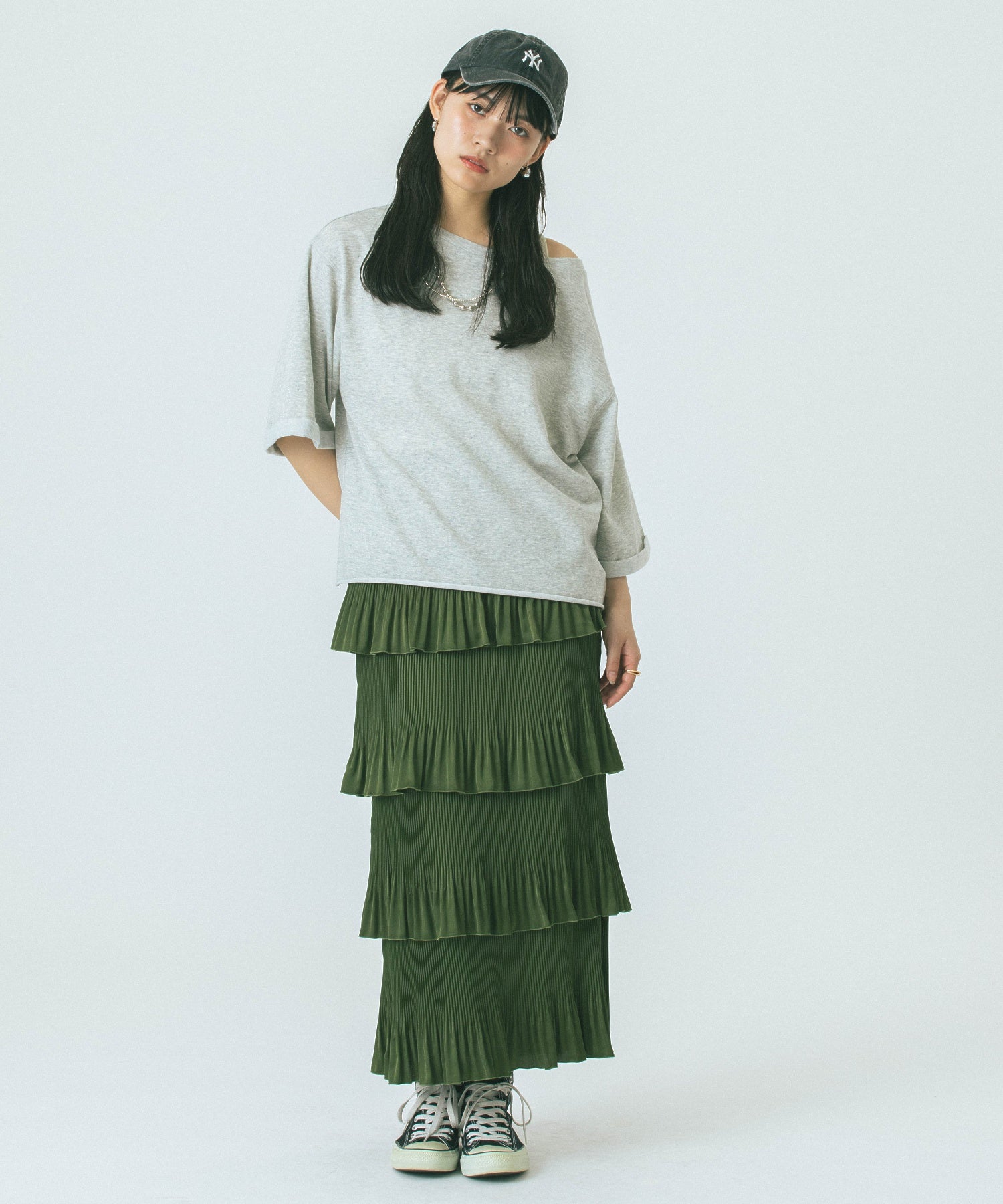 model:167cm 着用サイズ:ONE SIZE