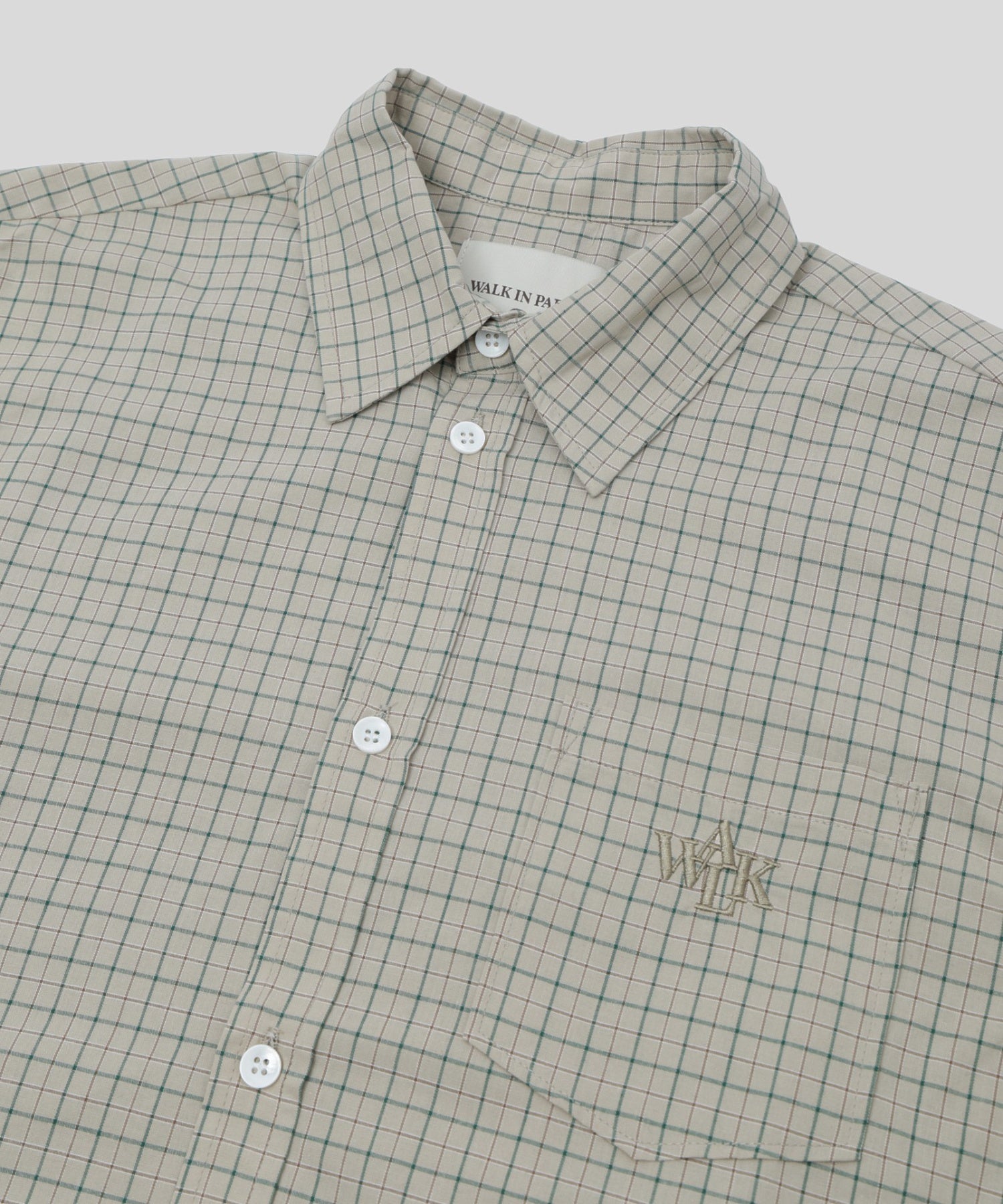 WALK IN PARIS/ウォーキンパリス/Beige short sleeve Shirt