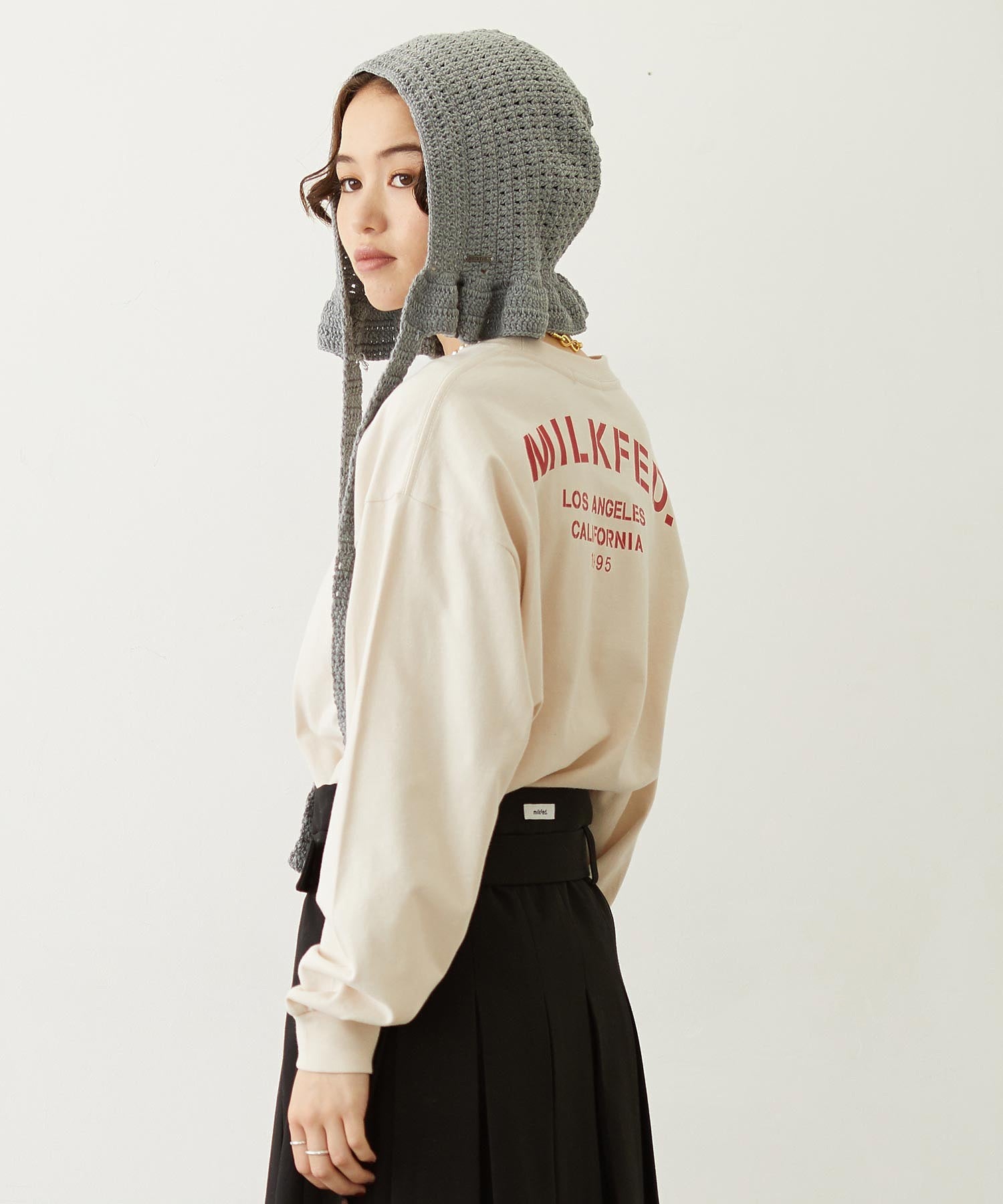 STENCIL ARCH LOGO L/S TEE