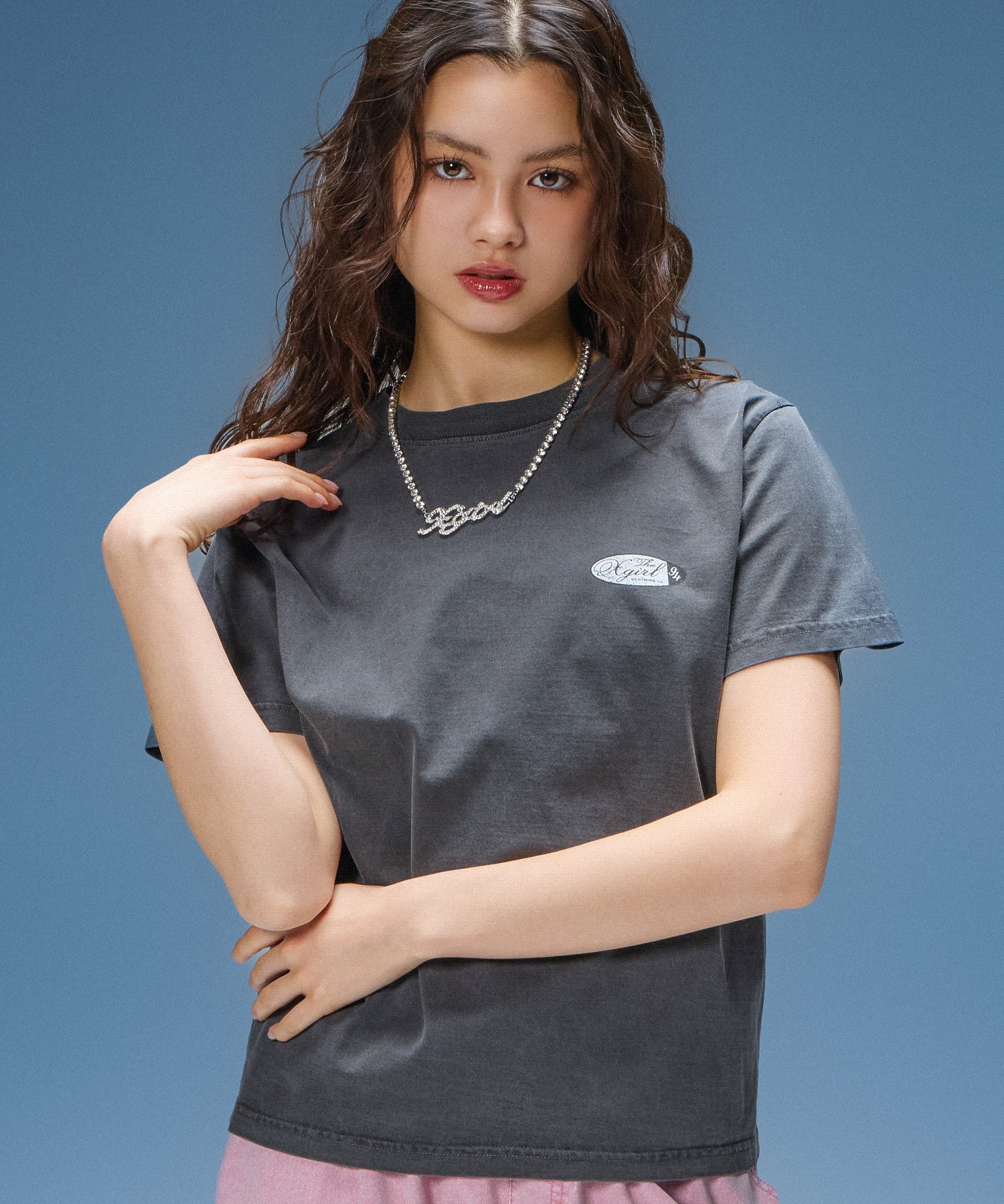 FADED OVAL LOGO S/S TEE