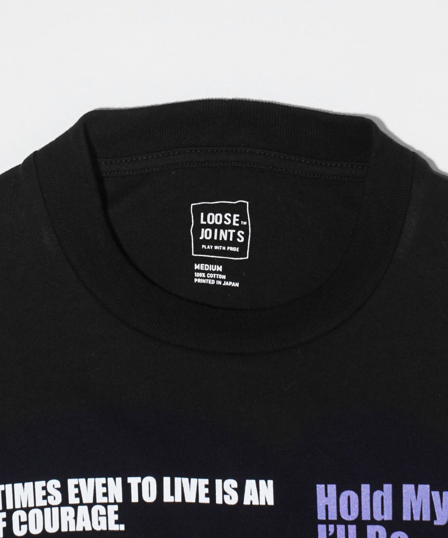 LOOSE JOINTS/ルーズジョインツ/How do you feel LS TEE/LS23JS002CN
