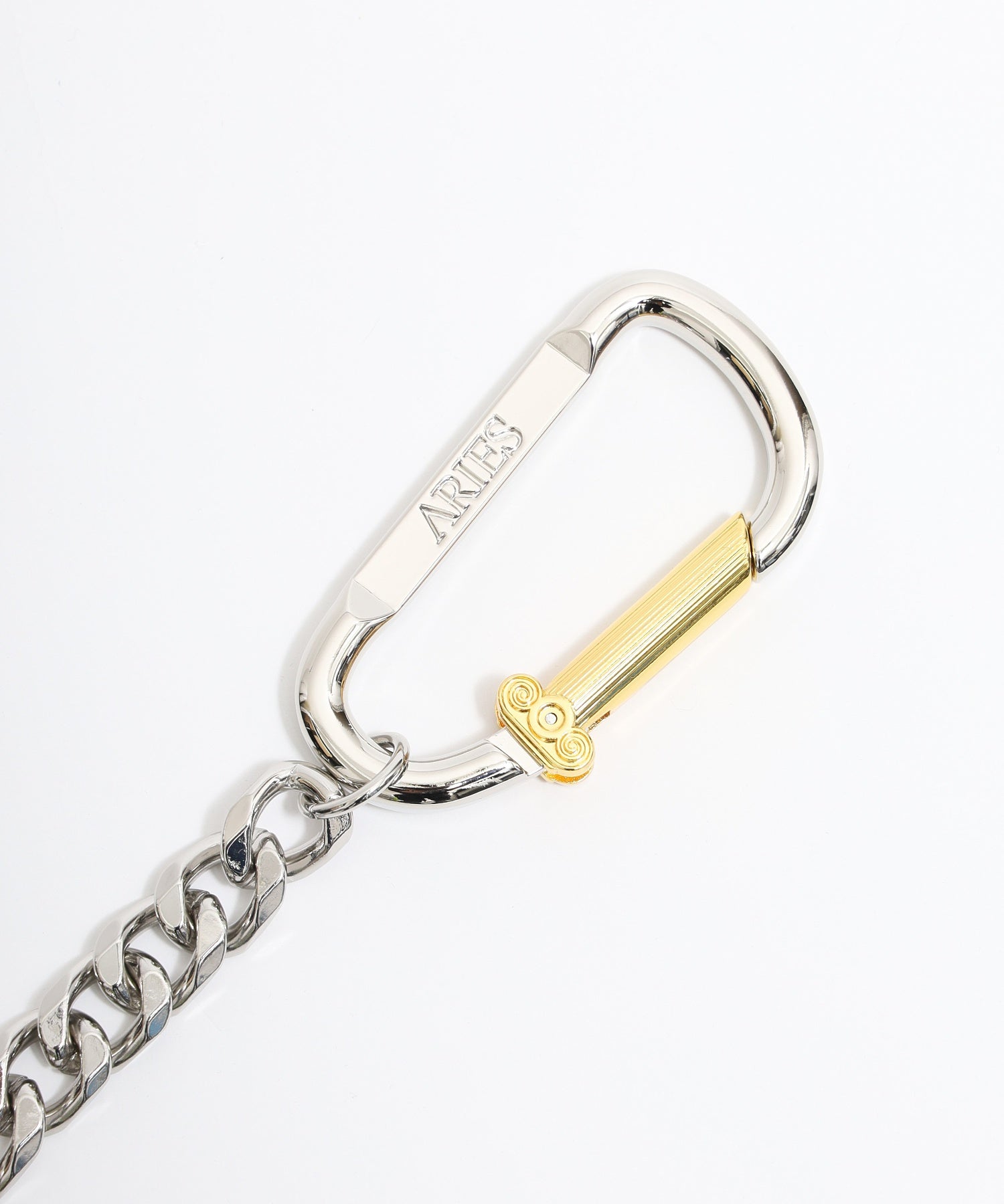 ARIES/アリーズ/Column Carabiner Silver Necklace AR90263.05