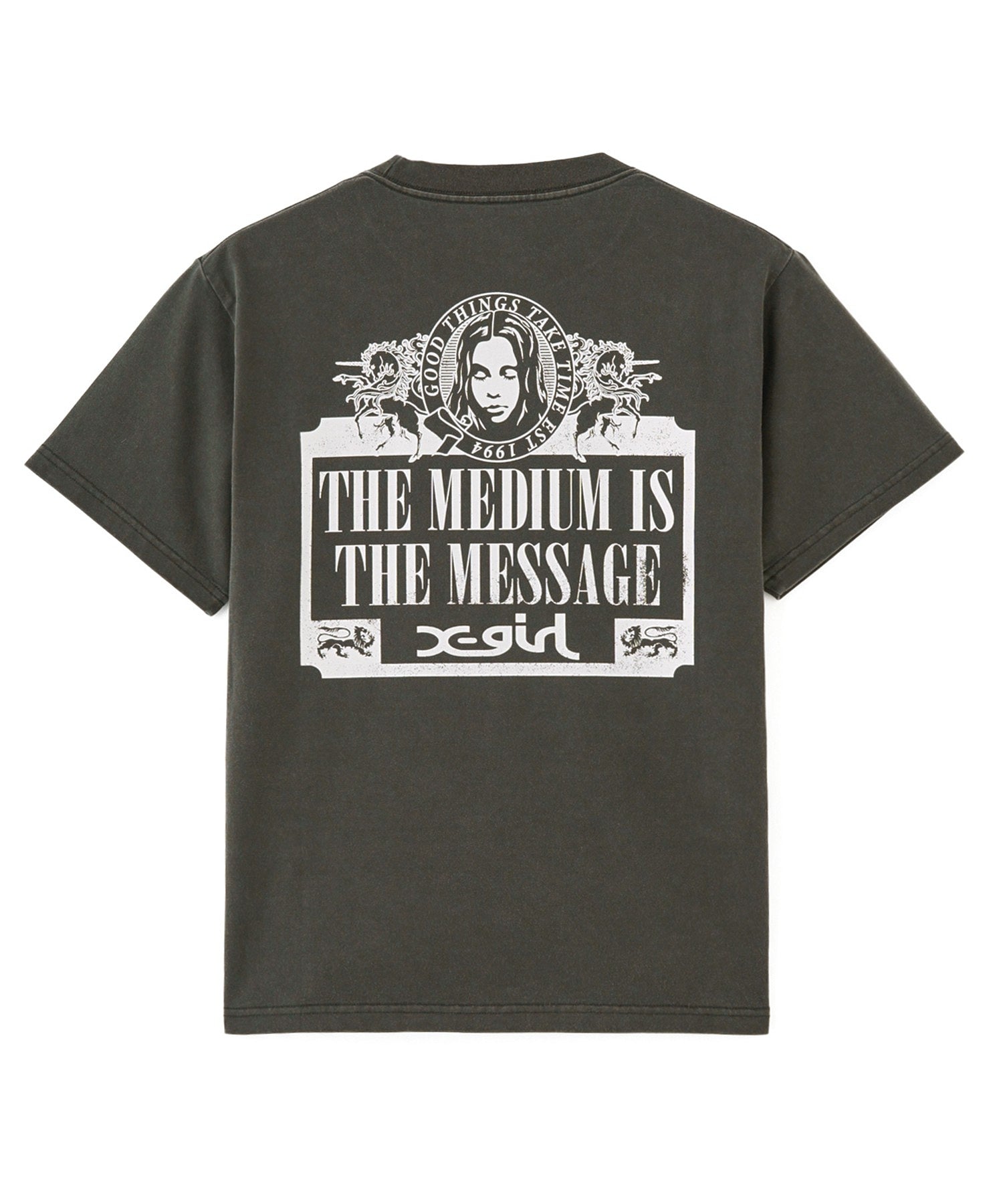 VINTAGE LABEL FACE LOGO S/S TEE