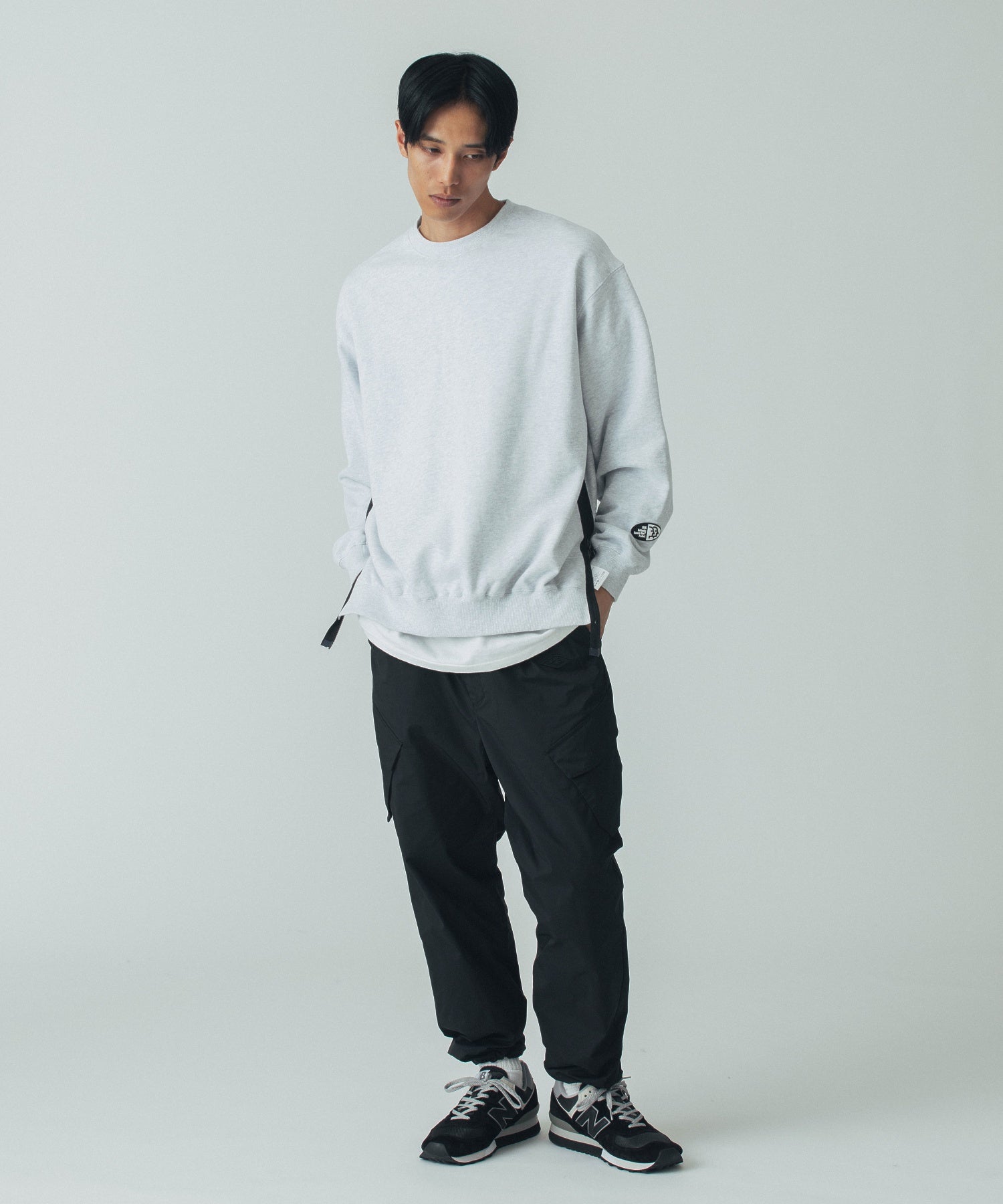 Hombre Nino/オンブレ・ニーニョ/VENTILATION CREW NECK/HN0242-CT0003